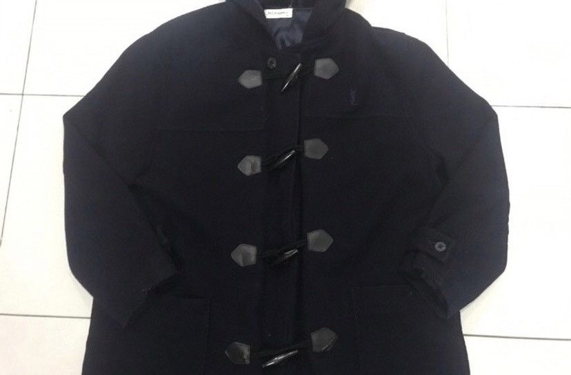 Yves Saint Laurent VTG YSL Duffle Coat Size US L / EU 52-54 / 3 - 9 Thumbnail