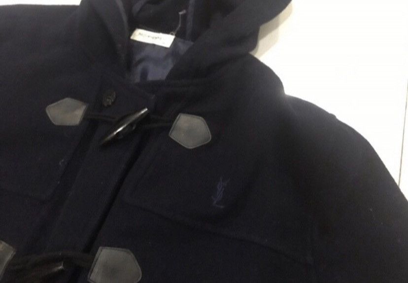 Yves Saint Laurent VTG YSL Duffle Coat Size US L / EU 52-54 / 3 - 5 Thumbnail