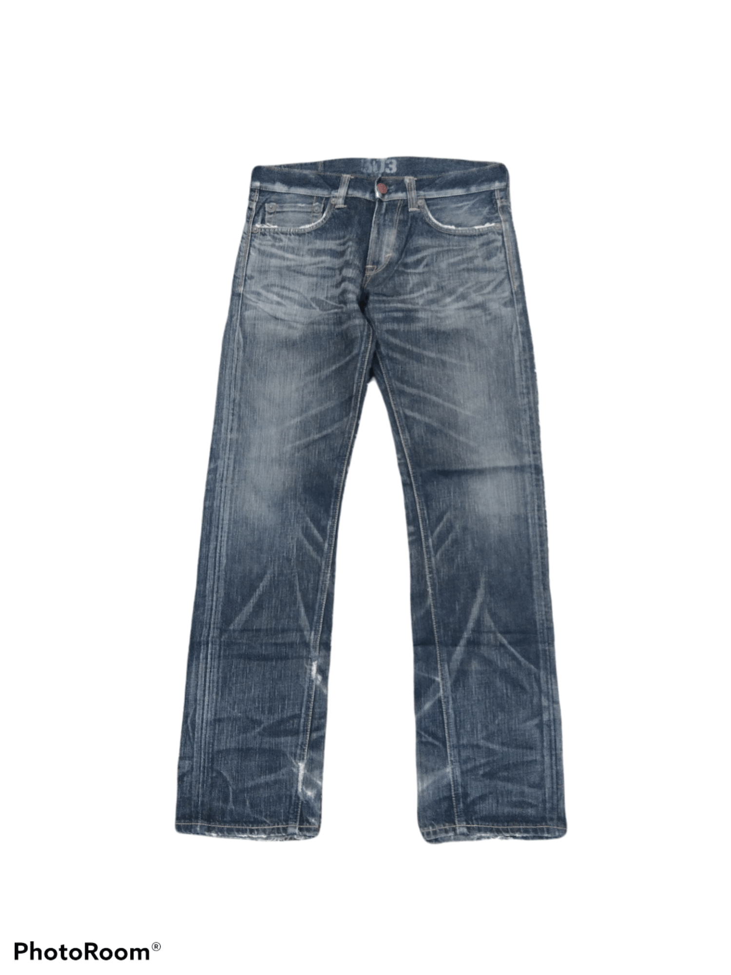 Other MADE IN JAPAN WASHED BLACK DISTRESSED EDWIN 503 DENIM PANTS Size US 33 - 1 Thumbnail