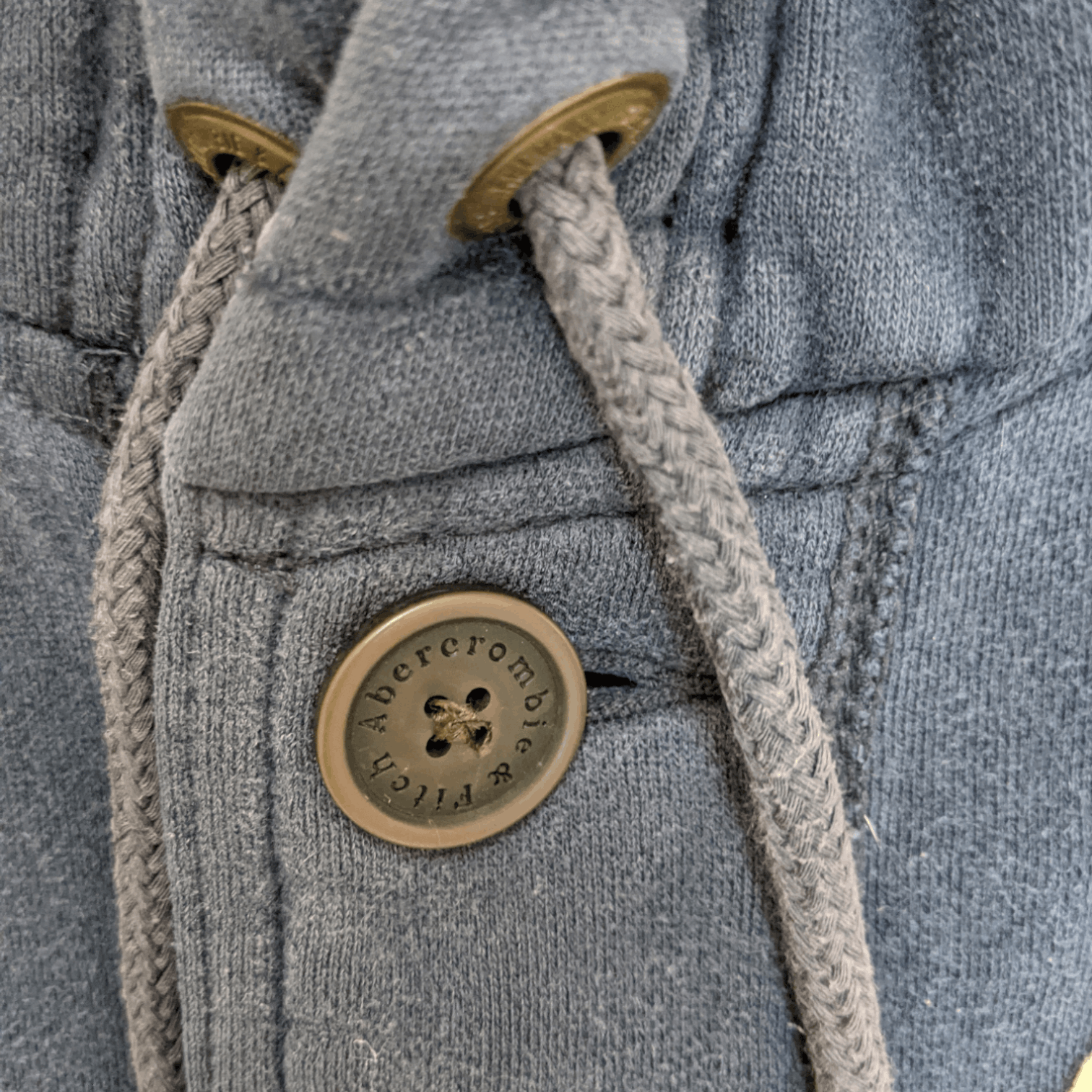 Abercrombie & Fitch ABERCROMBIE & FITCH Button Up Jacket Hoodie Size US M / EU 48-50 / 2 - 8 Thumbnail