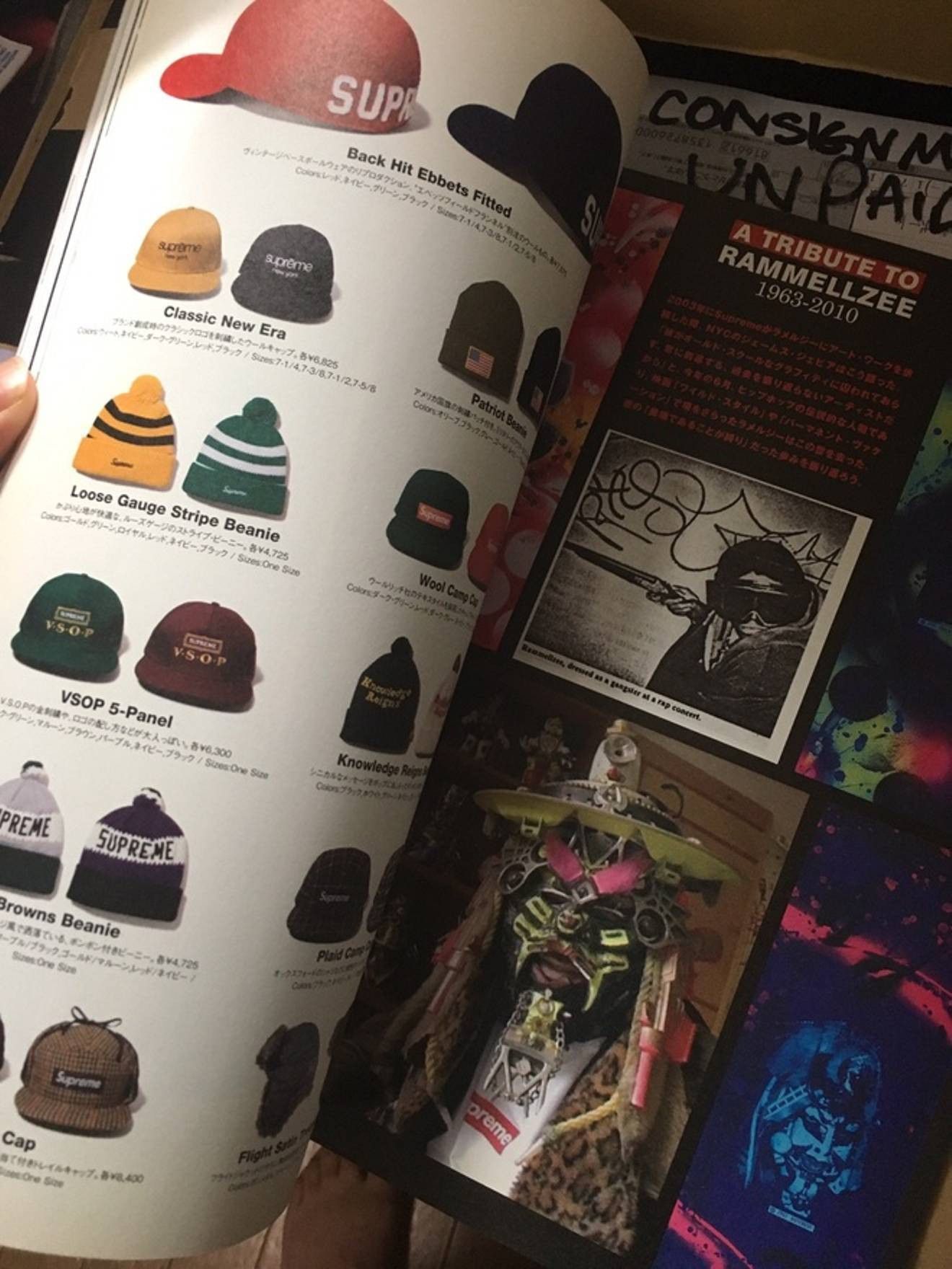 Supreme SUPREME RAMELLZEE Book Vol 6 Magazine JOHN LYDON dunk Size ONE SIZE - 9 Thumbnail