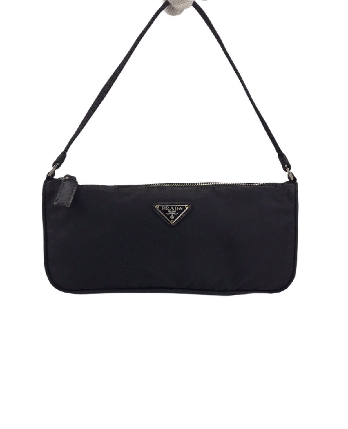 Prada vintage Prada Nylon Tesutto Pochette Handcary Size ONE SIZE - 2 Thumbnail