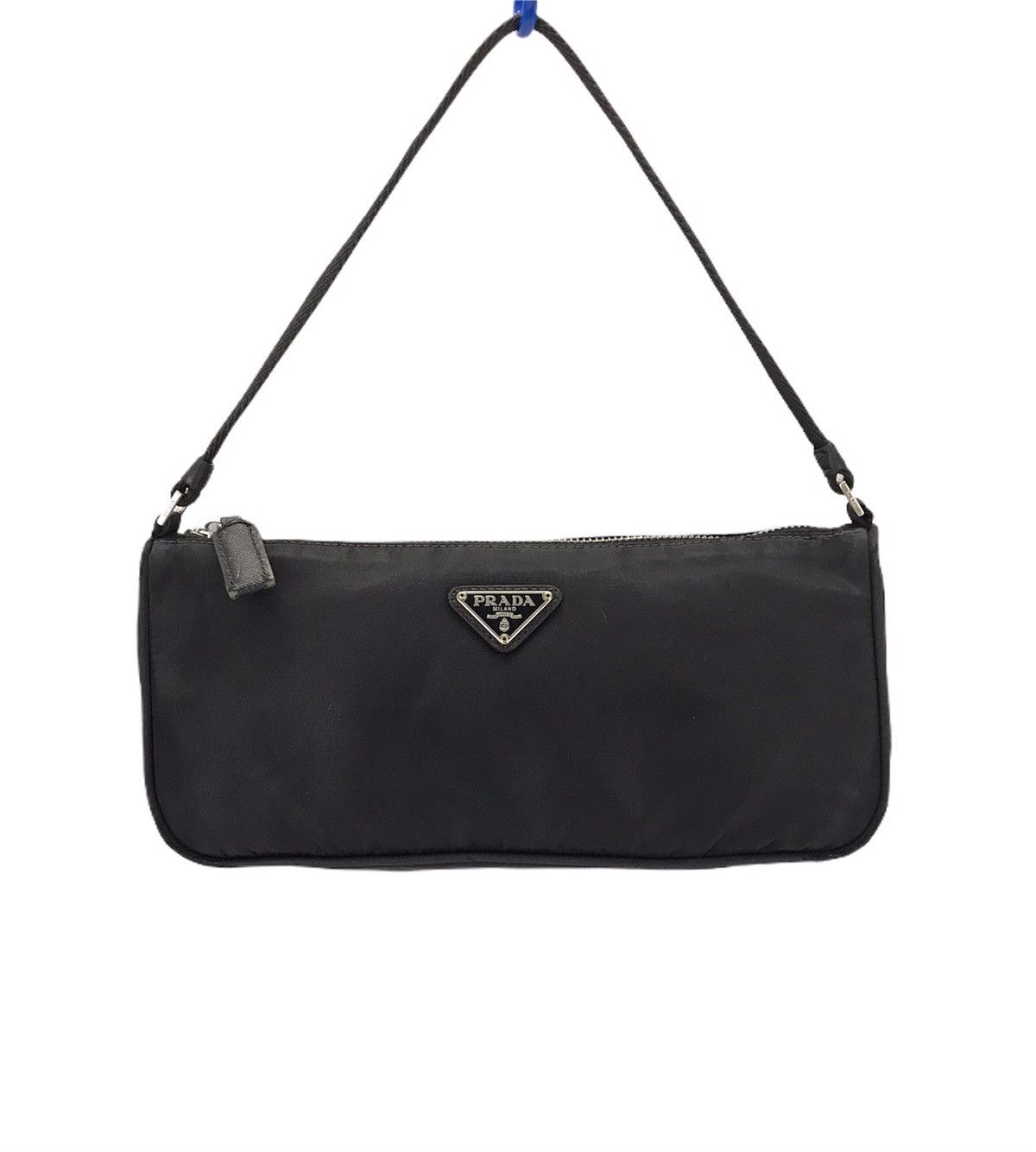 Prada vintage Prada Nylon Tesutto Pochette Handcary Size ONE SIZE - 4 Thumbnail