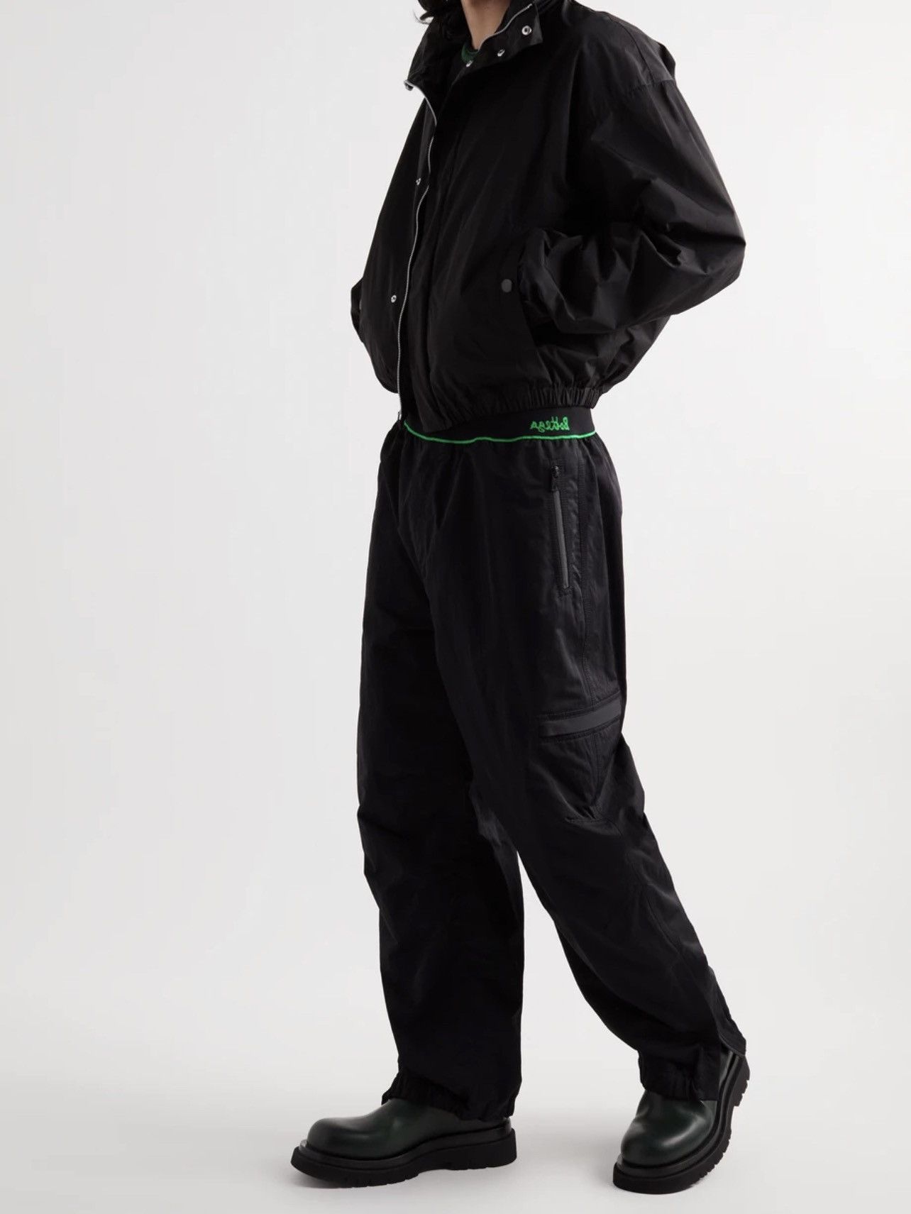 Bottega Veneta Bottega Veneta Black Technical pants Size US 32 / EU 48 - 1 Thumbnail