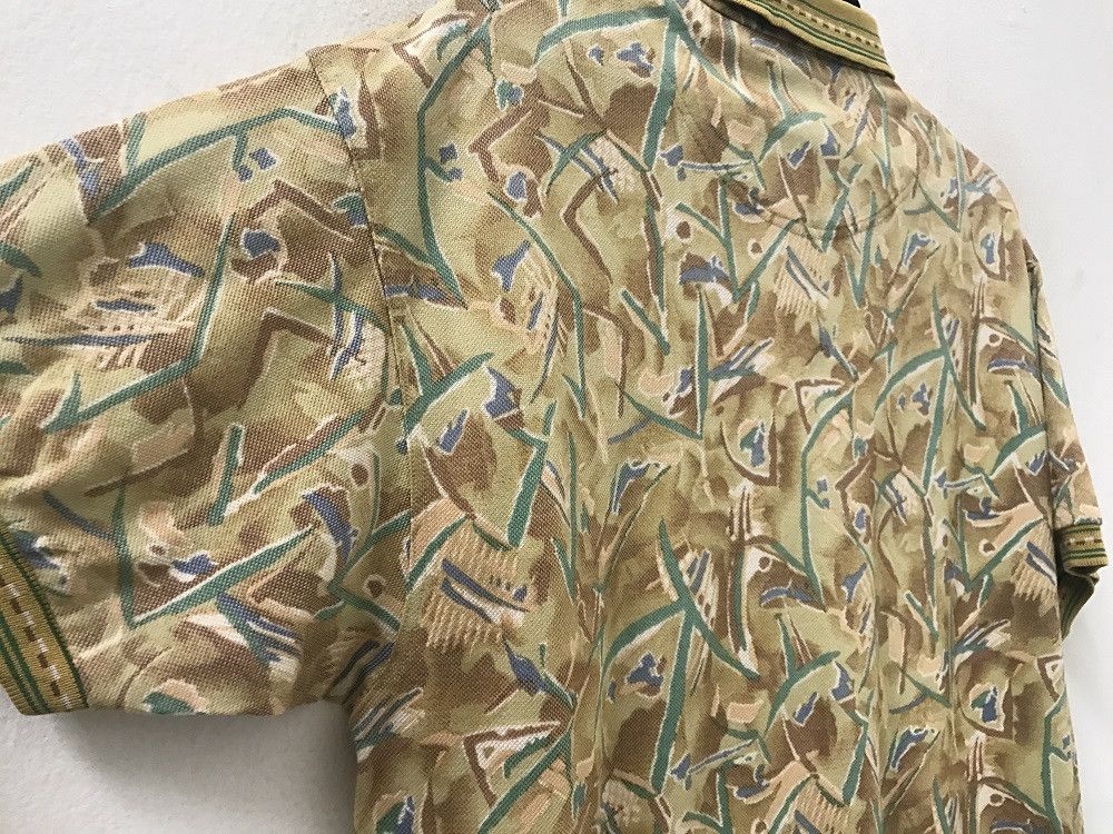 Kenzo Kenzo Paris Golf Abstract Floral Polo Shirt Size US L / EU 52-54 / 3 - 7 Thumbnail