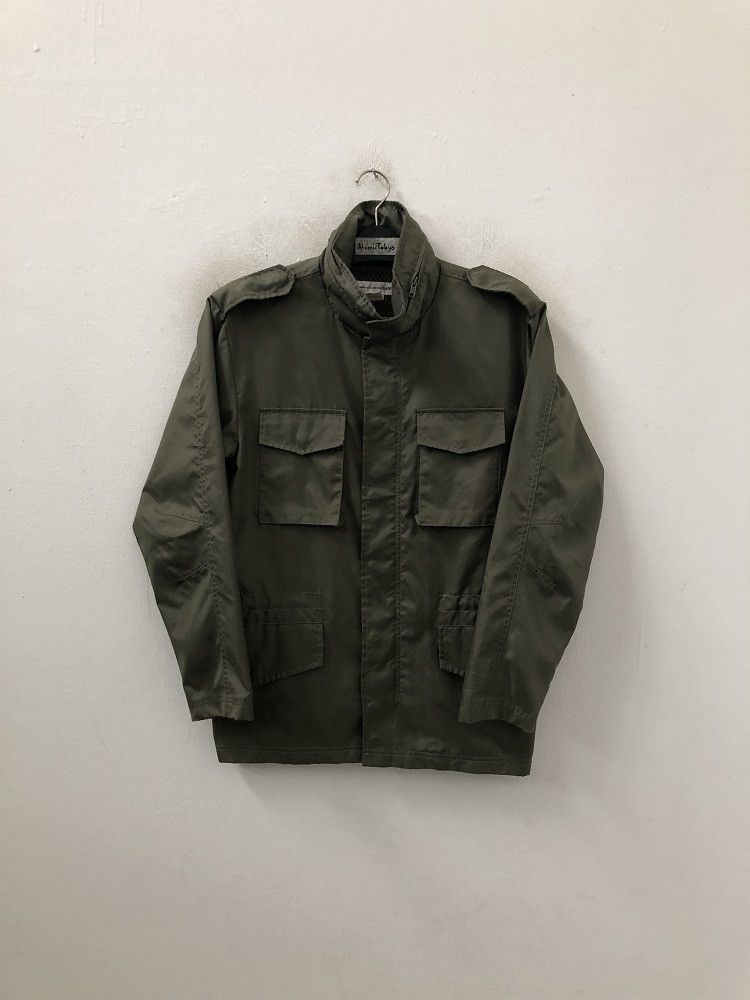 Comme des Garcons × Comme des Garcons Homme Plus CDG Shirt Concealable Hoodie Nylon M65 Style Field Jacket Size US S / EU 44-46 / 1 - 2 Thumbnail