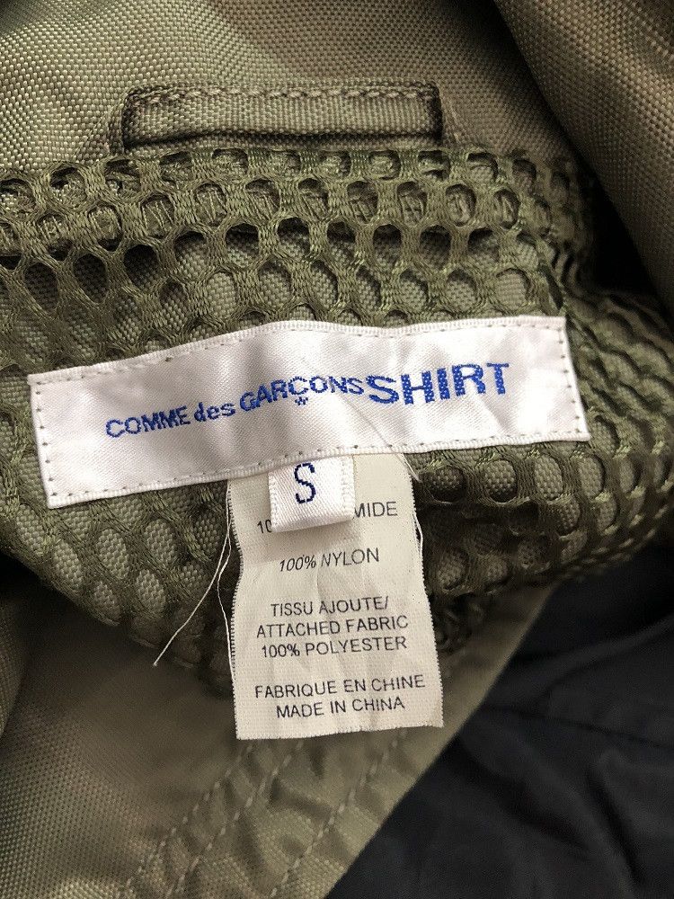 Comme des Garcons × Comme des Garcons Homme Plus CDG Shirt Concealable Hoodie Nylon M65 Style Field Jacket Size US S / EU 44-46 / 1 - 16 Thumbnail