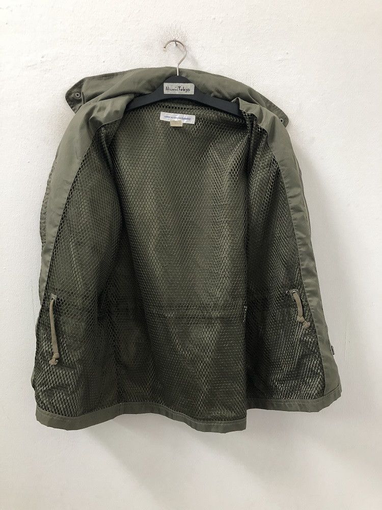 Comme des Garcons × Comme des Garcons Homme Plus CDG Shirt Concealable Hoodie Nylon M65 Style Field Jacket Size US S / EU 44-46 / 1 - 9 Thumbnail