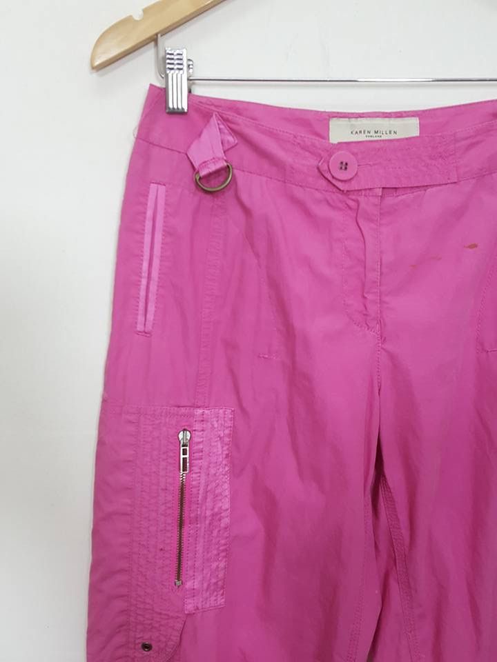 Designer England Designer Karen Miller Parachute Cargo Zipper Pant Size US 29 - 3 Thumbnail