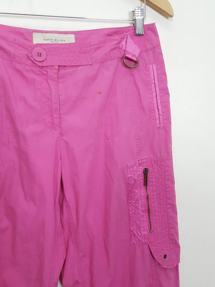 Designer England Designer Karen Miller Parachute Cargo Zipper Pant Size US 29 - 5 Thumbnail