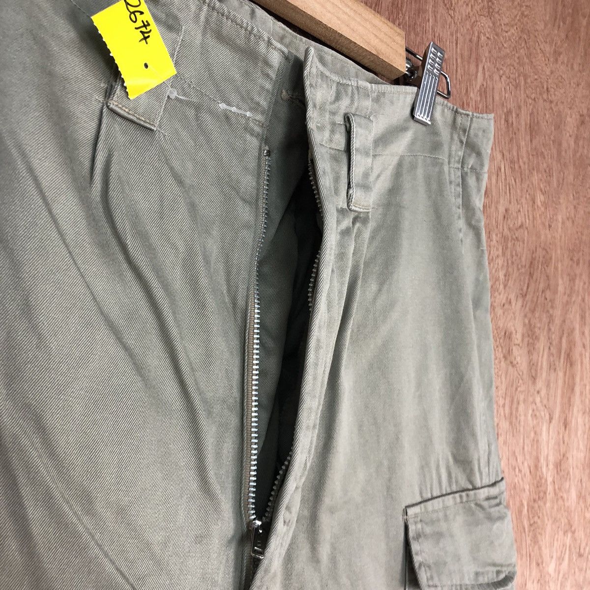 Japanese Brand DLL Japan Grey Multipocket Cargo Pants #2674 Size US 30 / EU 46 - 8 Thumbnail