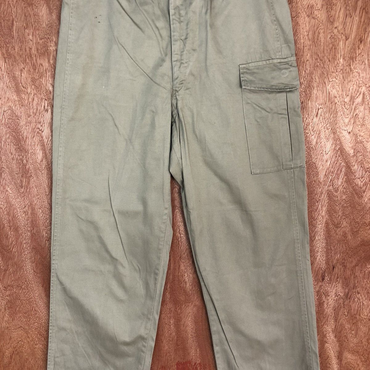Japanese Brand DLL Japan Grey Multipocket Cargo Pants #2674 Size US 30 / EU 46 - 4 Thumbnail
