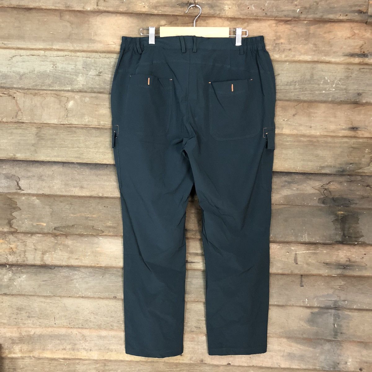 Japanese Brand Felf Fouf Door Dark Blue Cargo Pants #3369 Size US 33 - 10 Thumbnail