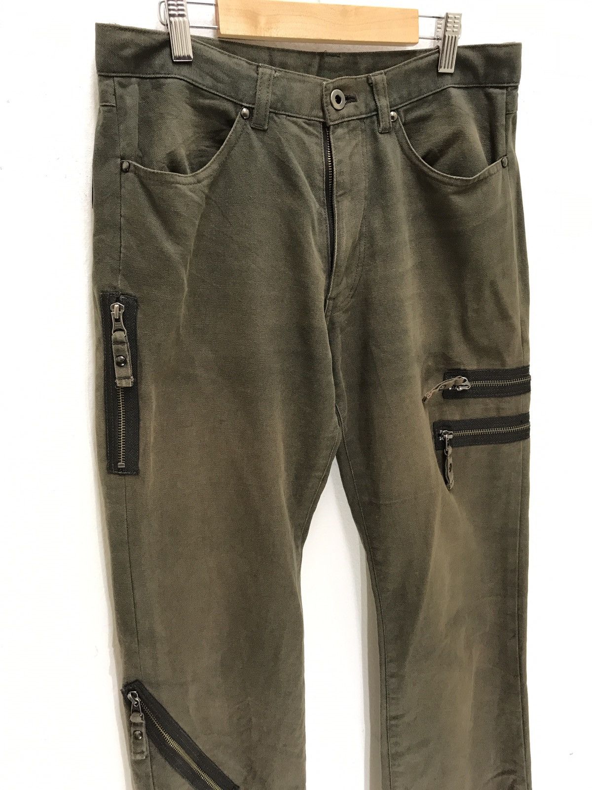 Japanese Brand Japan Brand Custom Culture Multi Zip Pockets Regular Size US 30 / EU 46 - 3 Thumbnail
