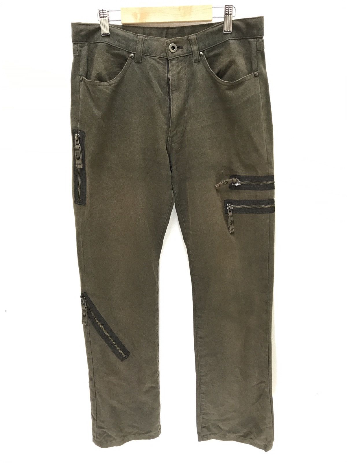 Japanese Brand Japan Brand Custom Culture Multi Zip Pockets Regular Size US 30 / EU 46 - 1 Thumbnail