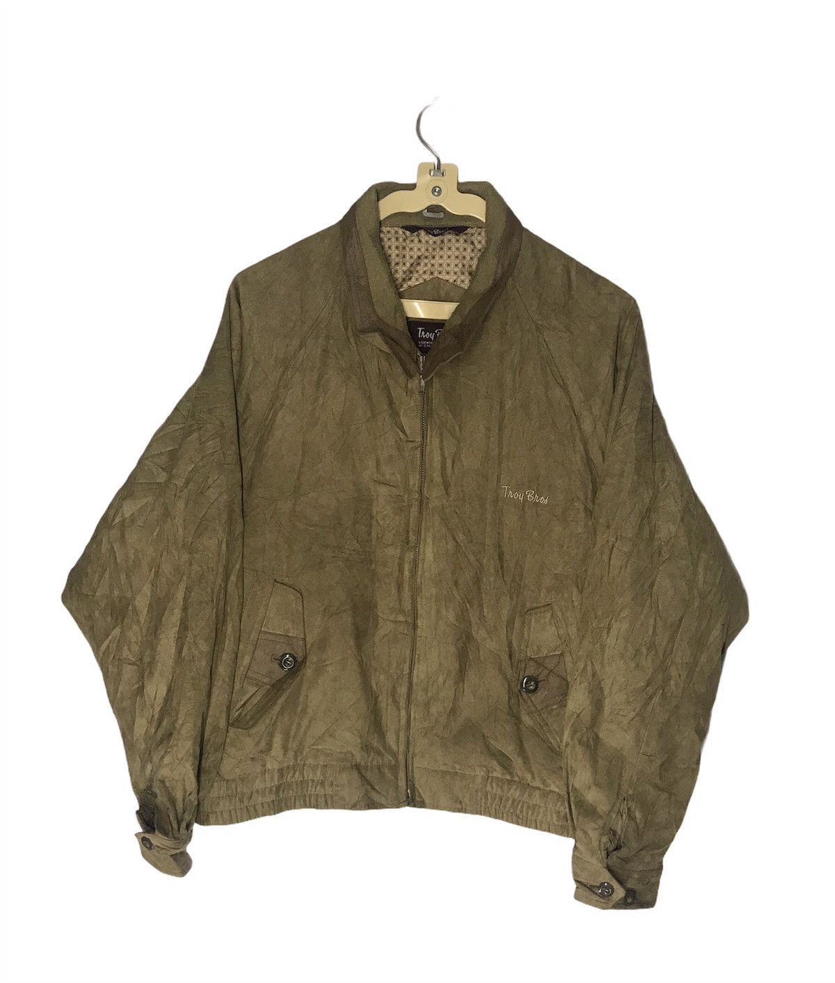 Japanese Brand Troy bros zipper jacket Size US S / EU 44-46 / 1 - 1 Thumbnail