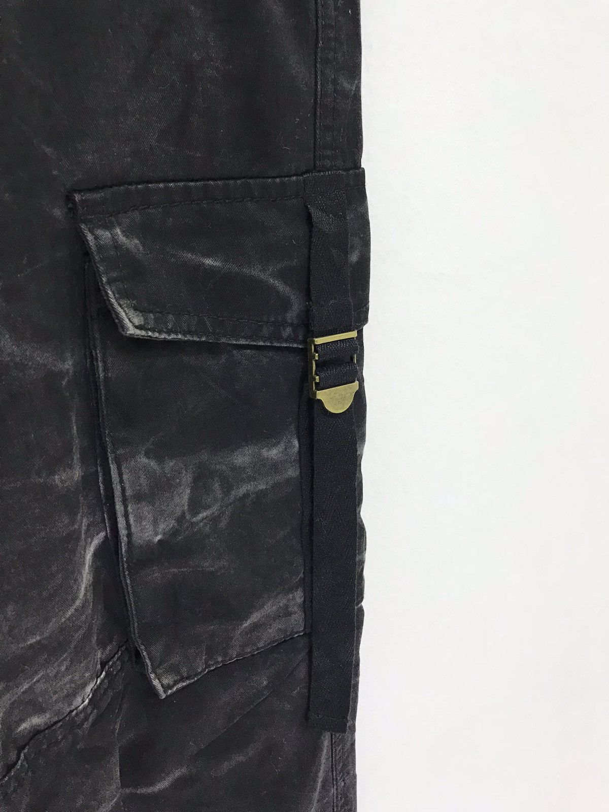 Japanese Brand El Cid Cargo Pant Black Smoke Style Size US 30 / EU 46 - 8 Thumbnail