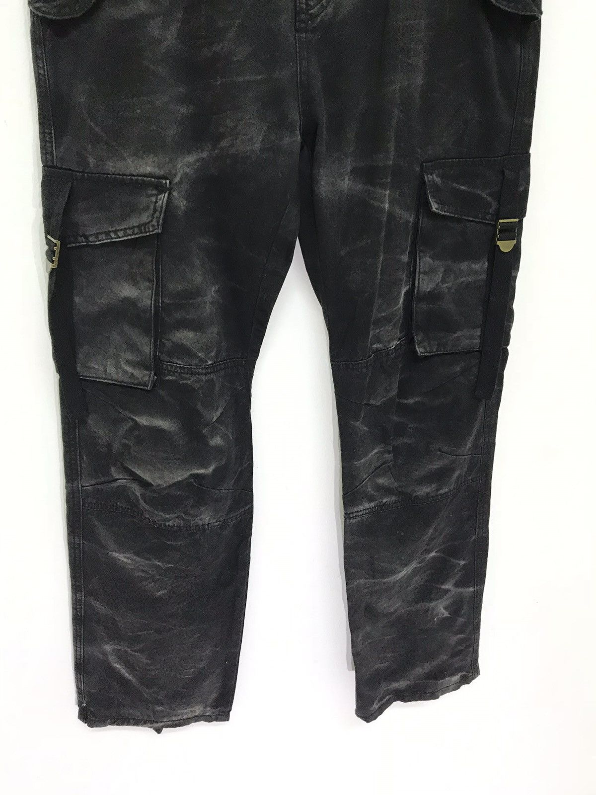 Japanese Brand El Cid Cargo Pant Black Smoke Style Size US 30 / EU 46 - 6 Thumbnail