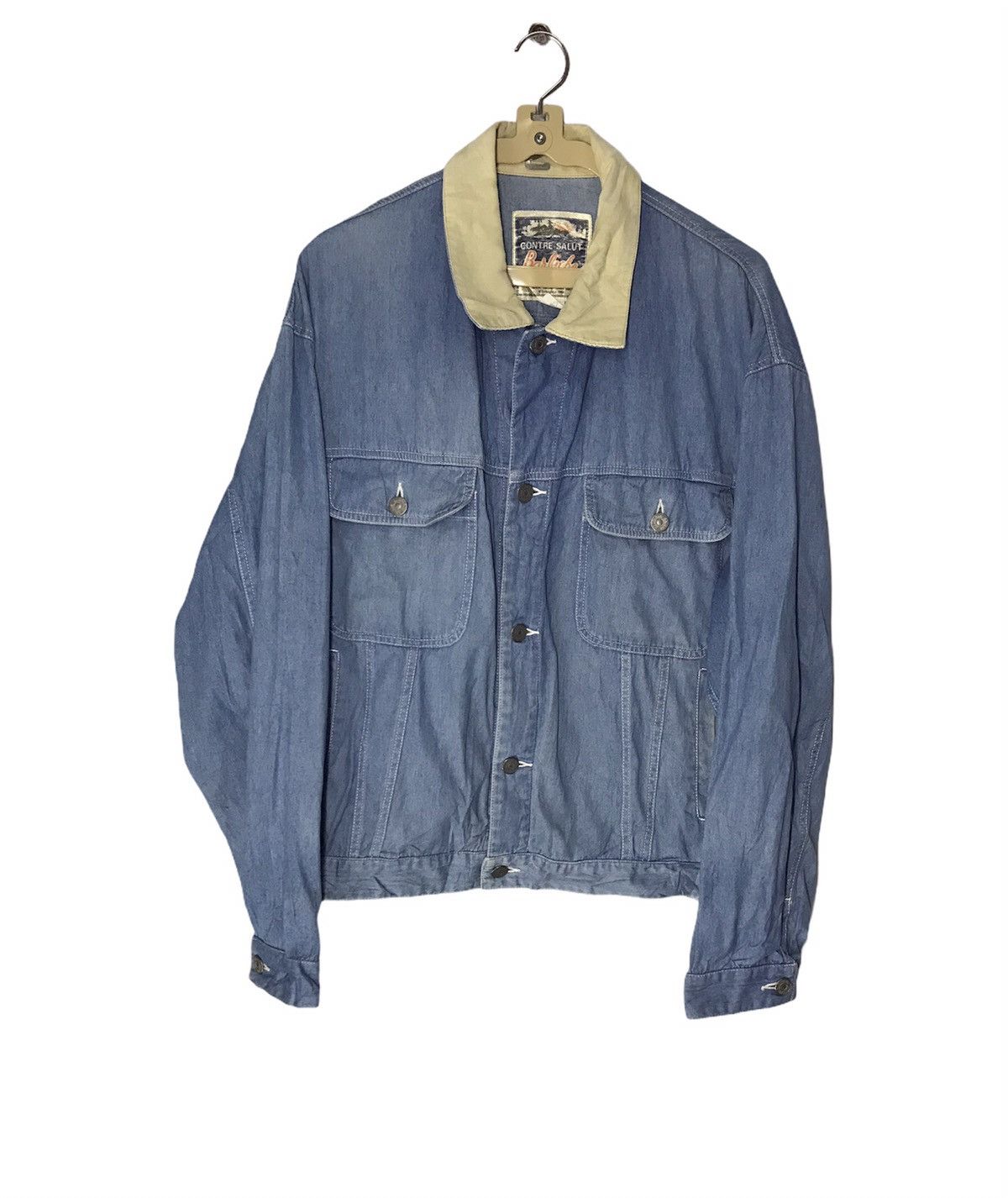 Japanese Brand × Vintage Barbiche trucker jacket button up Size US S / EU 44-46 / 1 - 1 Thumbnail