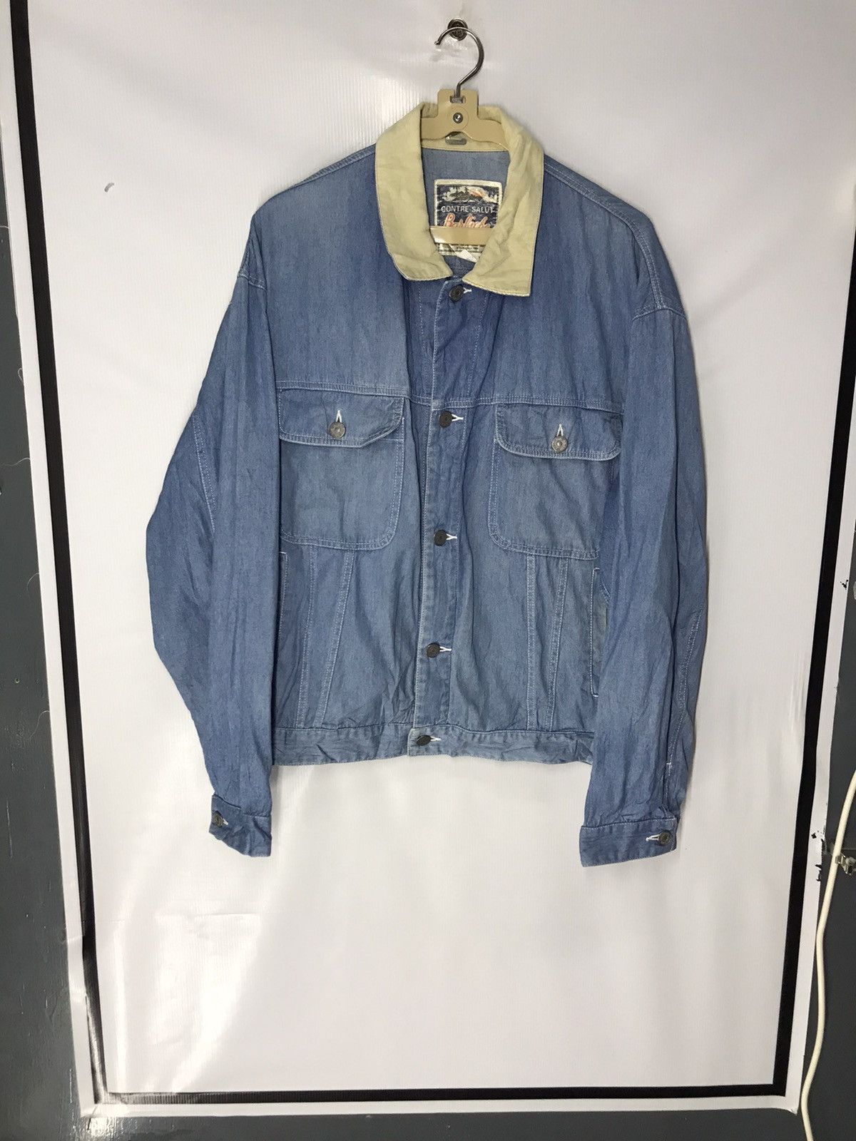 Japanese Brand × Vintage Barbiche trucker jacket button up Size US S / EU 44-46 / 1 - 6 Thumbnail