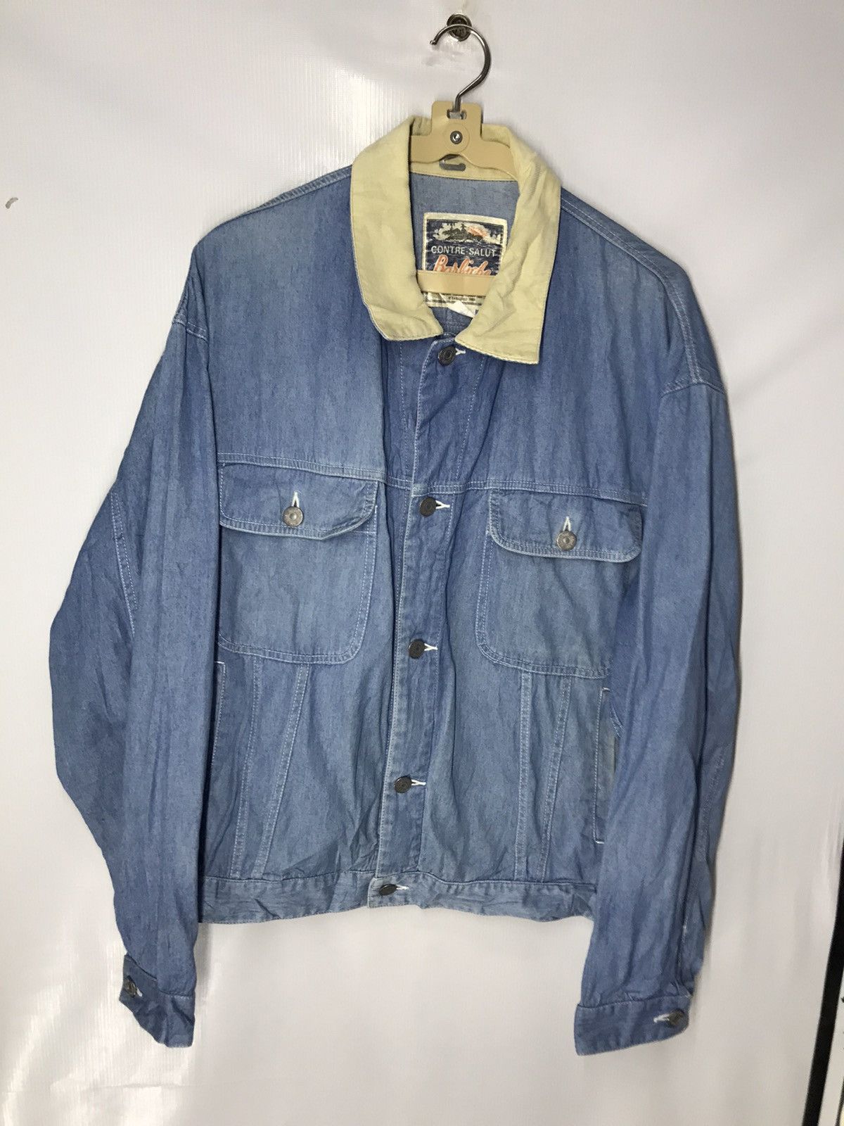Japanese Brand × Vintage Barbiche trucker jacket button up Size US S / EU 44-46 / 1 - 5 Thumbnail
