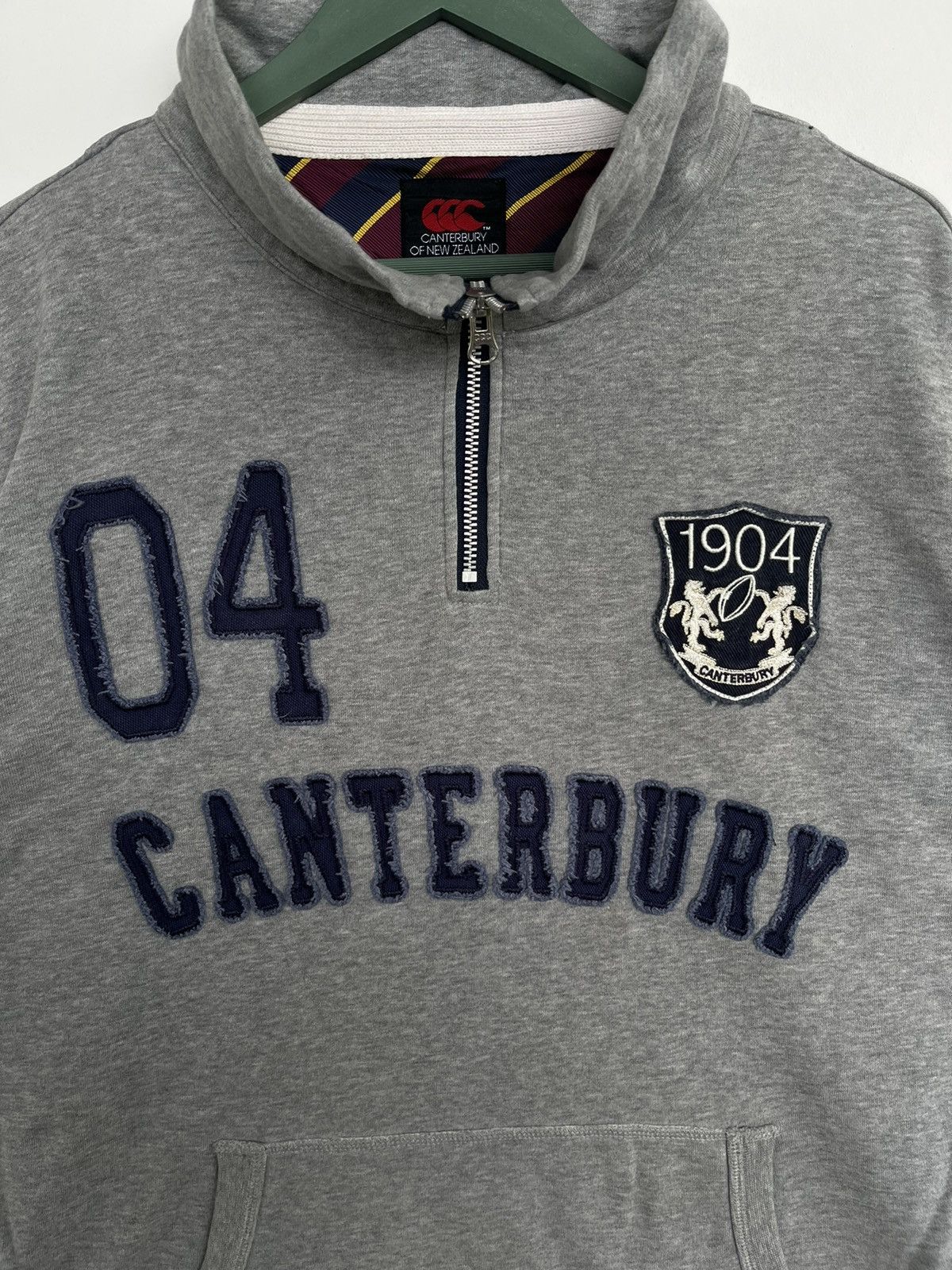Canterbury of New Zealand × Vintage Vintage Canterbury Half Zip Sweatshirt Size US M / EU 48-50 / 2 - 3 Thumbnail