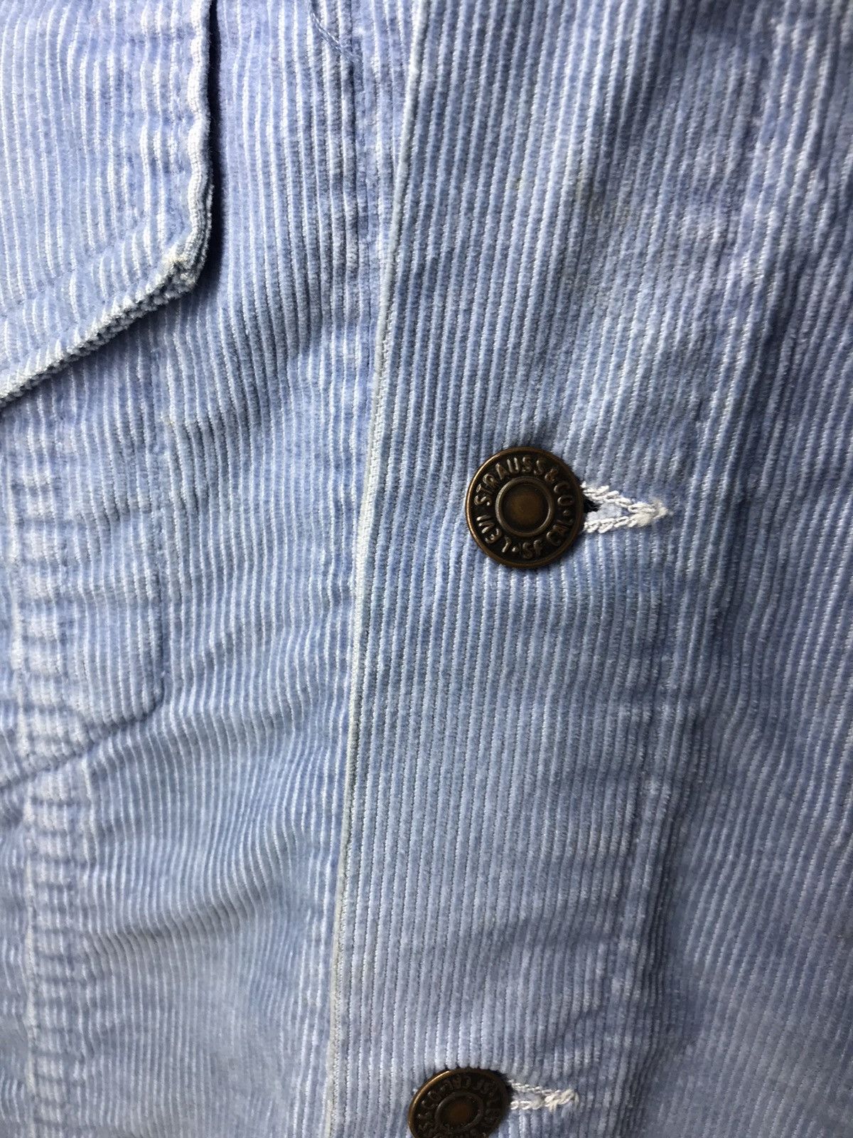 Levi's Vintage Clothing × Vintage Levi’s trucker jacket cudroy button up number 52 Size US XS / EU 42 / 0 - 5 Thumbnail