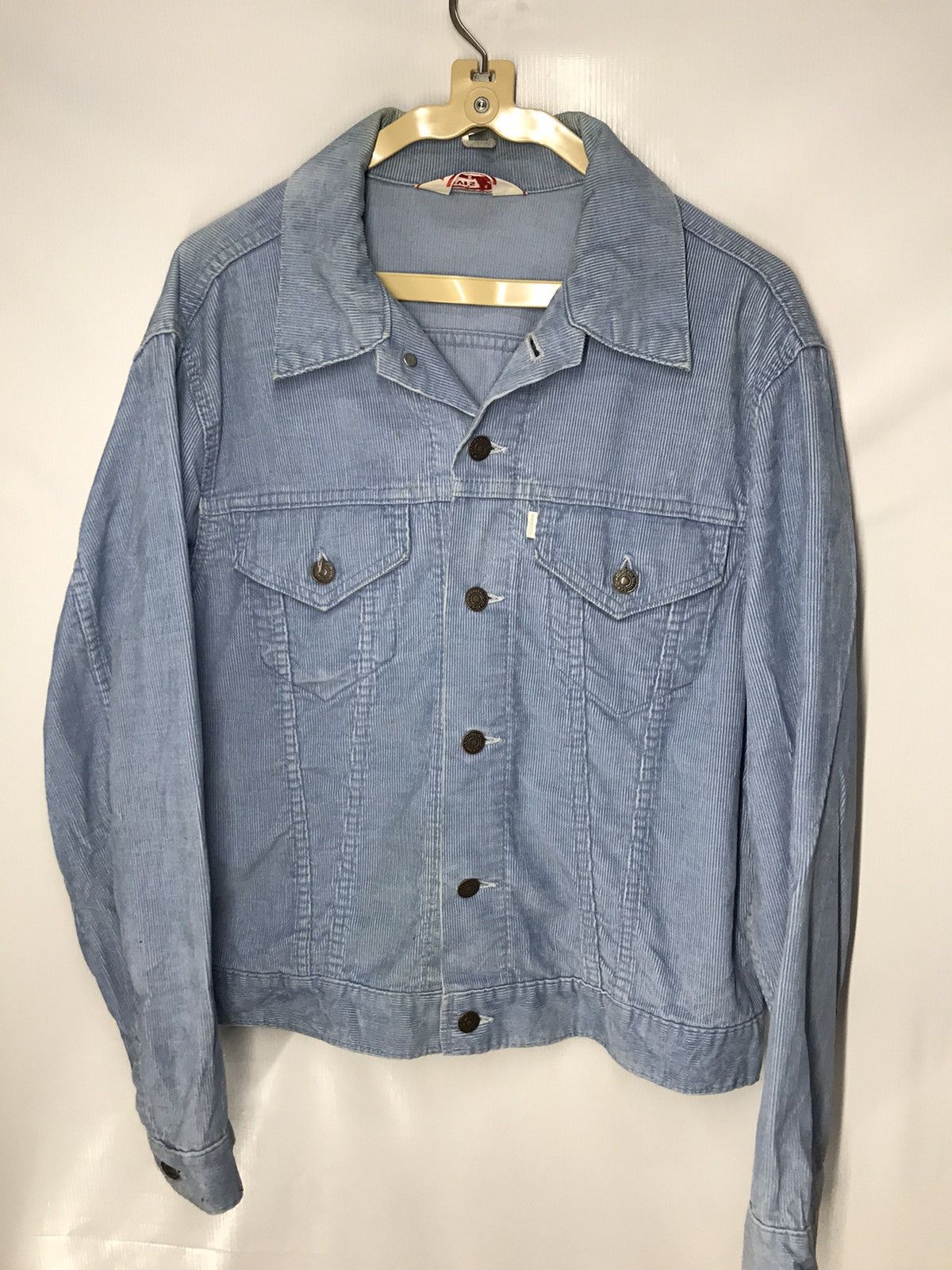 Levi's Vintage Clothing × Vintage Levi’s trucker jacket cudroy button up number 52 Size US XS / EU 42 / 0 - 7 Thumbnail