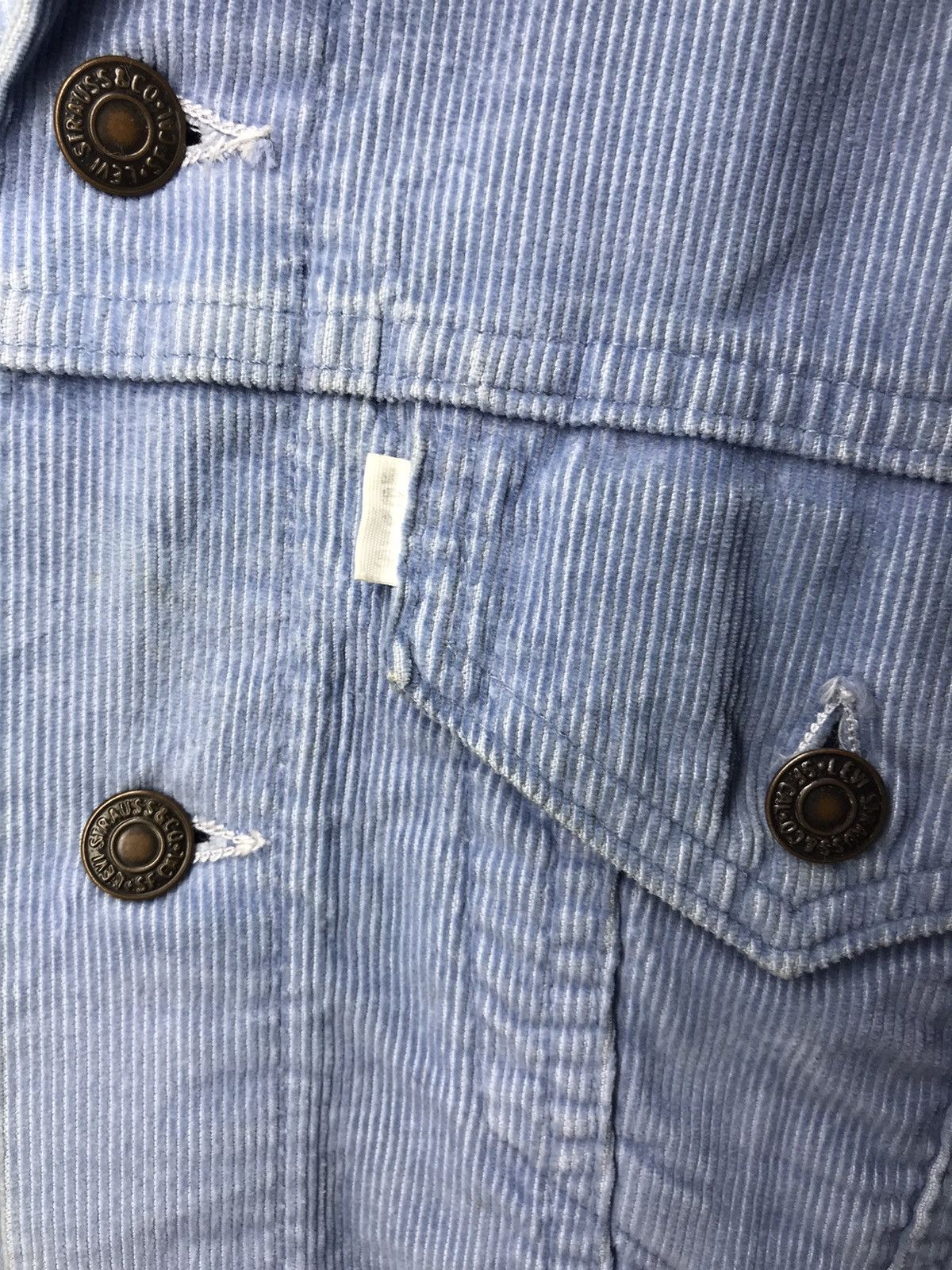 Levi's Vintage Clothing × Vintage Levi’s trucker jacket cudroy button up number 52 Size US XS / EU 42 / 0 - 4 Thumbnail
