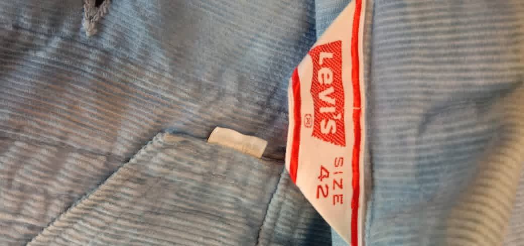 Levi's Vintage Clothing × Vintage Levi’s trucker jacket cudroy button up number 52 Size US XS / EU 42 / 0 - 11 Thumbnail