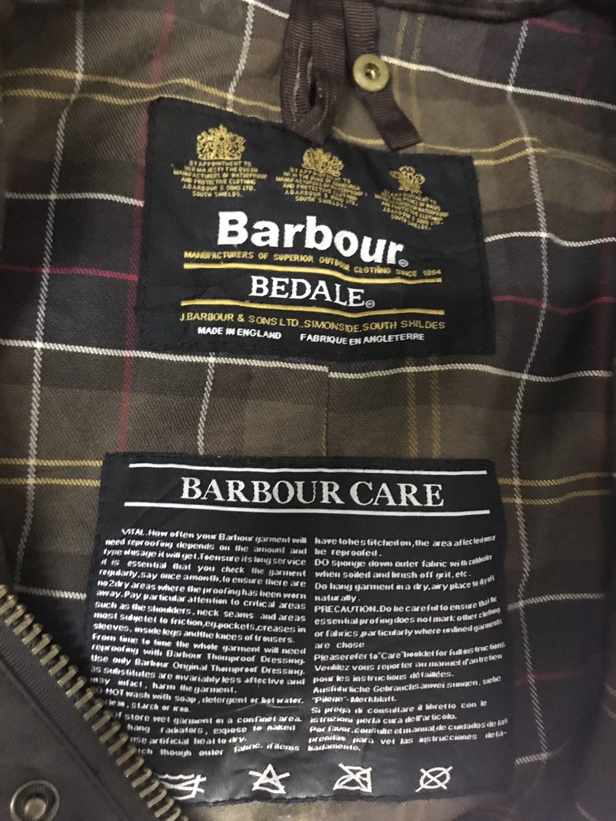 Barbour × Designer Barbour badale jacket Size US M / EU 48-50 / 2 - 5 Thumbnail