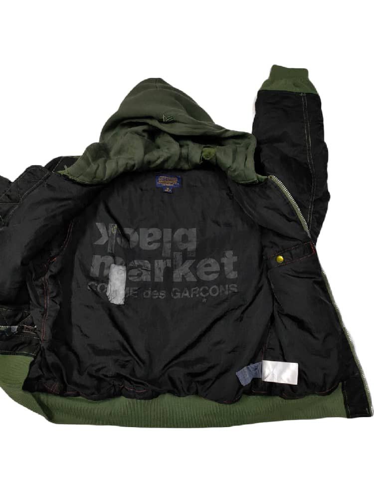 Alpha Industries 🔥HOT ITEM ALPHA IND X CDG BOMBERS HOODIE JACKETS Size US M / EU 48-50 / 2 - 2 Thumbnail