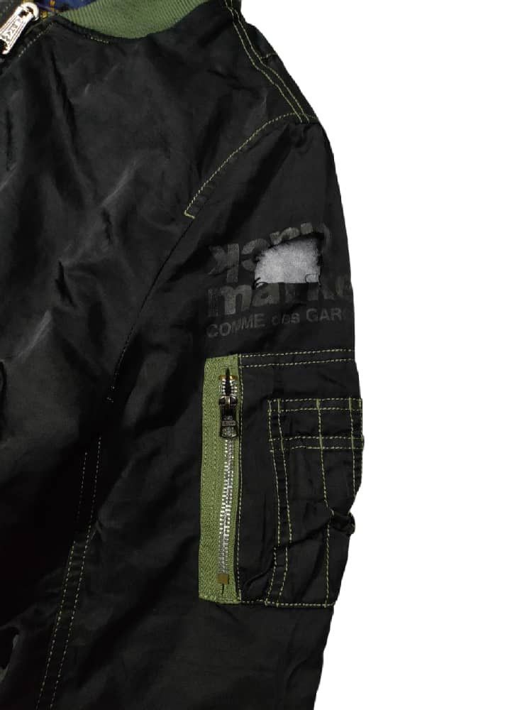 Alpha Industries 🔥HOT ITEM ALPHA IND X CDG BOMBERS HOODIE JACKETS Size US M / EU 48-50 / 2 - 8 Thumbnail
