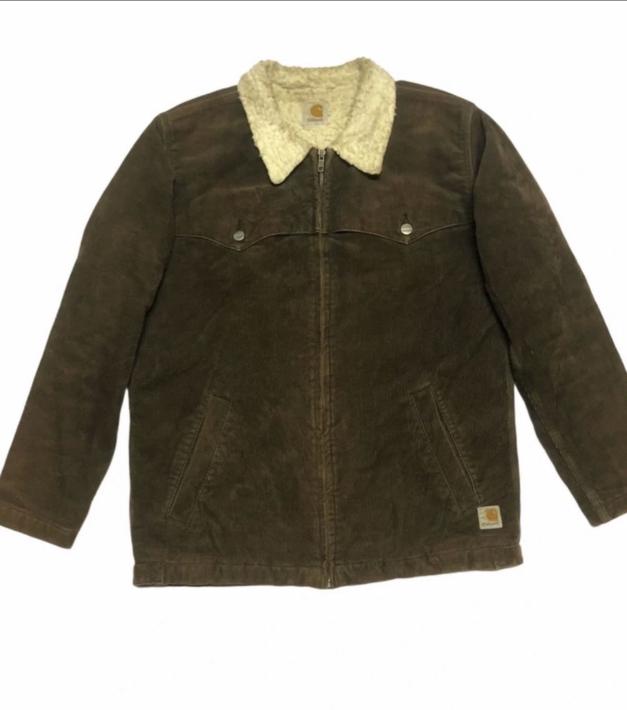 Carhartt Wip ✅QUICK SALE🔥VINTAGE DETROIT CARHARTT CORDUROY SHEARLING Size US M / EU 48-50 / 2 - 1 Thumbnail