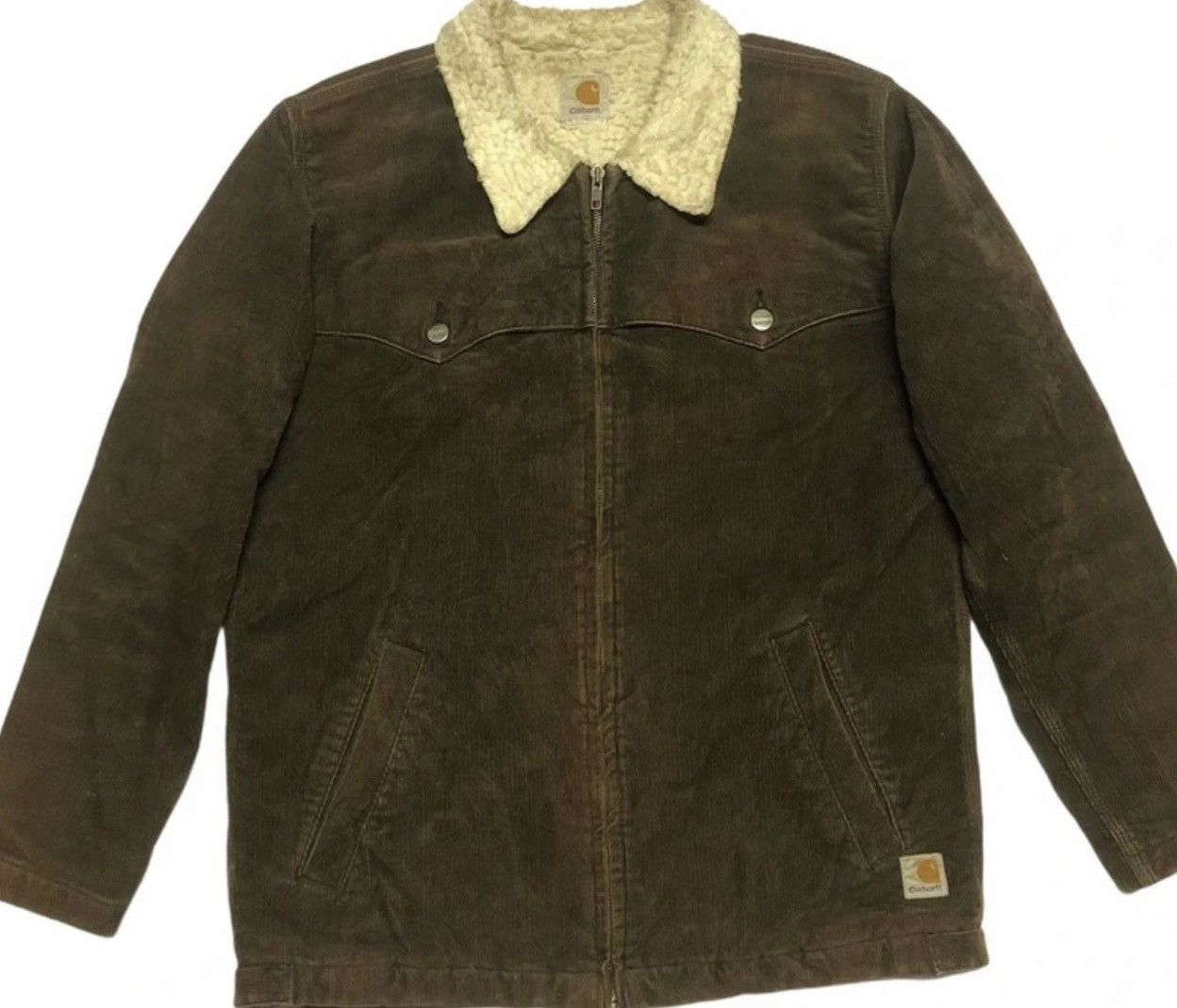 Carhartt Wip ✅QUICK SALE🔥VINTAGE DETROIT CARHARTT CORDUROY SHEARLING Size US M / EU 48-50 / 2 - 5 Thumbnail