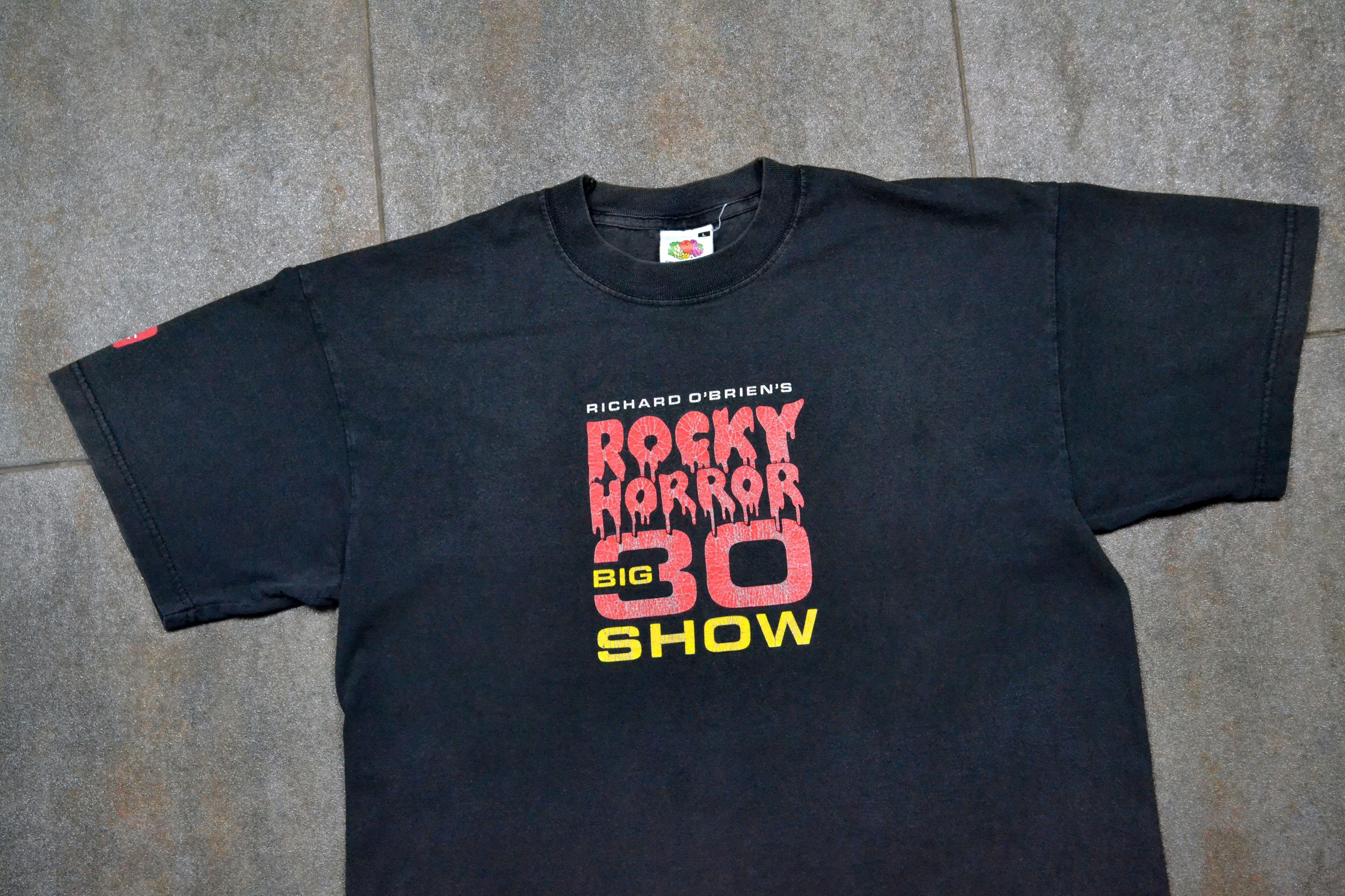 Vintage 00s Vintage Rocky Horror Richard O'Brien Movie Promo Shirt Size US L / EU 52-54 / 3 - 5 Thumbnail