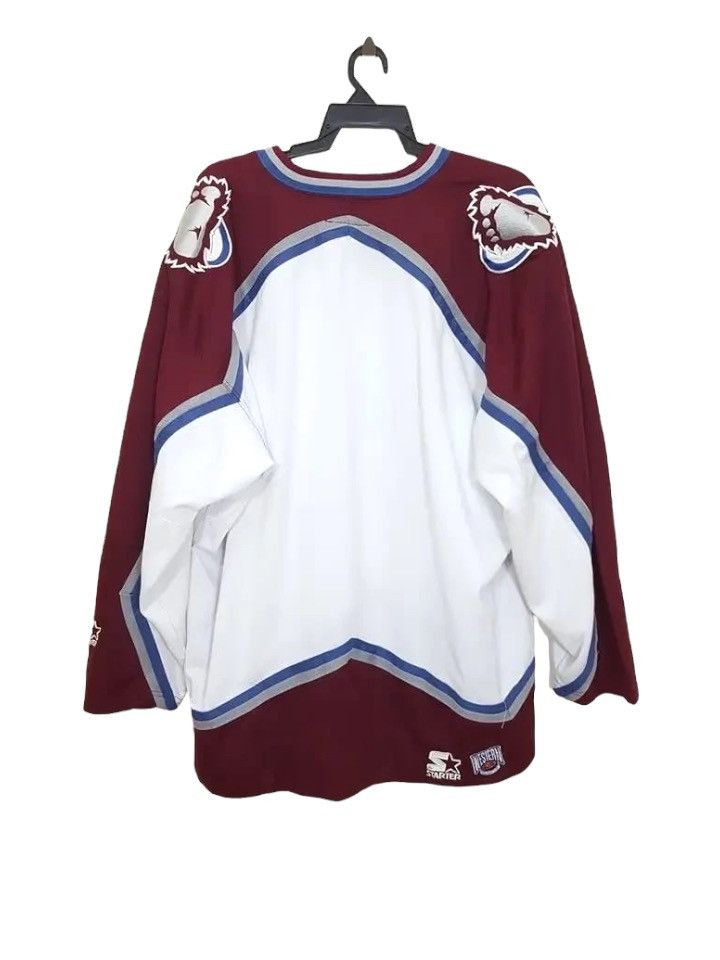 NHL × Starter Colorado Avalanche NHL Hockey Starter Jersey Size US XL / EU 56 / 4 - 2 Thumbnail