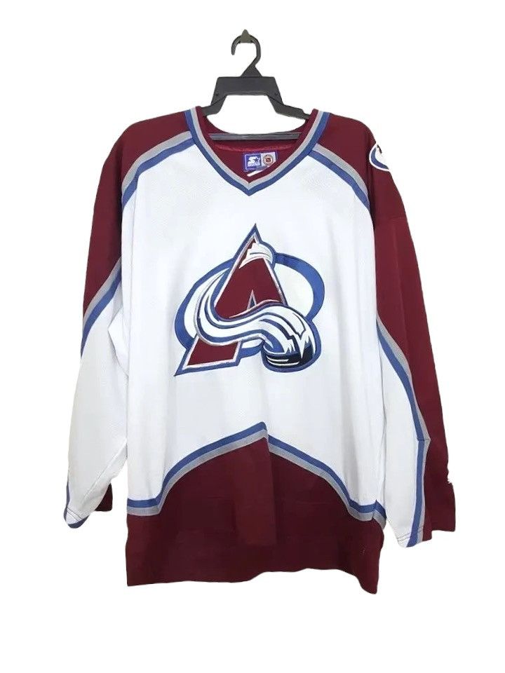 NHL × Starter Colorado Avalanche NHL Hockey Starter Jersey Size US XL / EU 56 / 4 - 1 Thumbnail