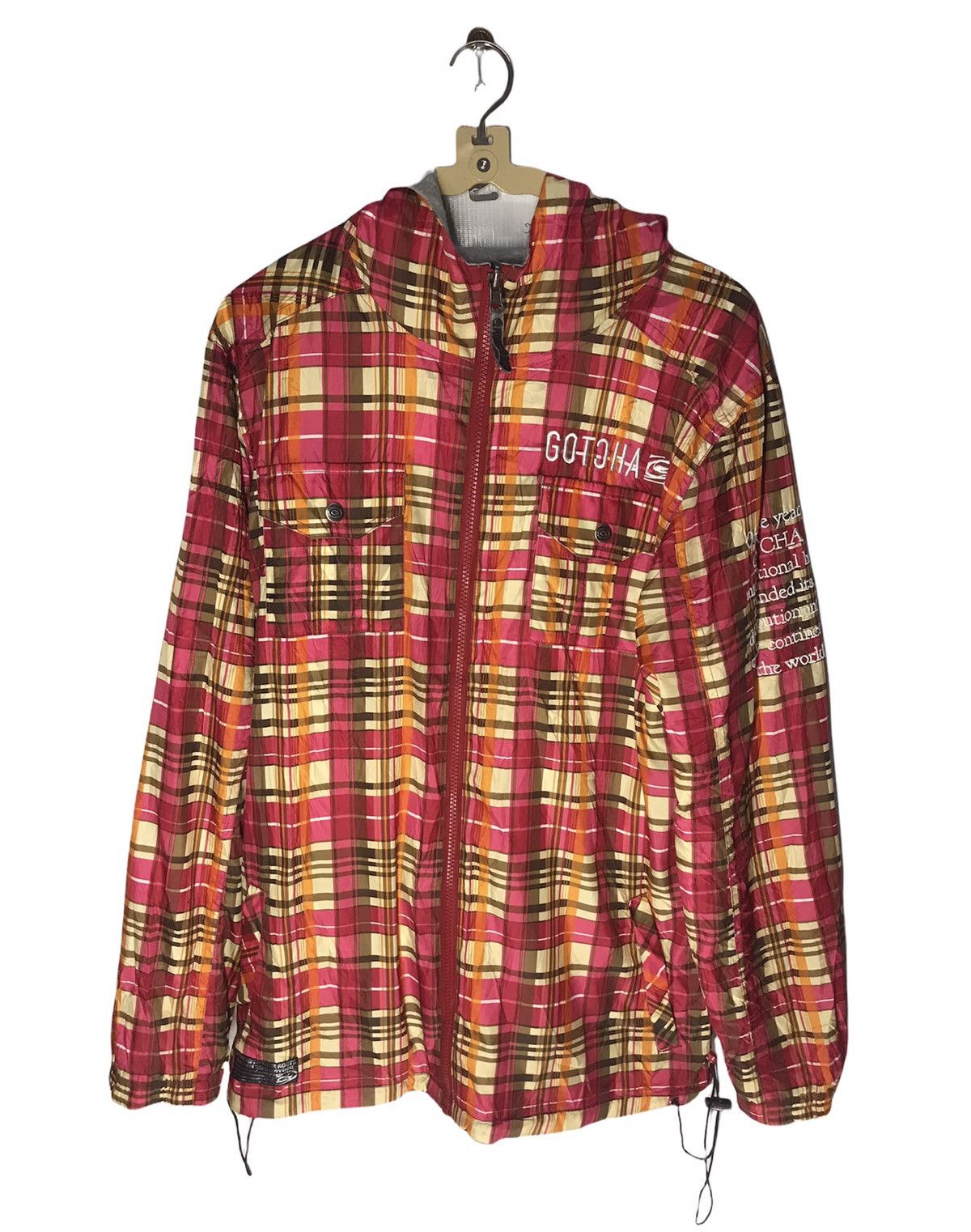 Gotcha Gotcha reversible hoodie light jacket Size US M / EU 48-50 / 2 - 1 Thumbnail