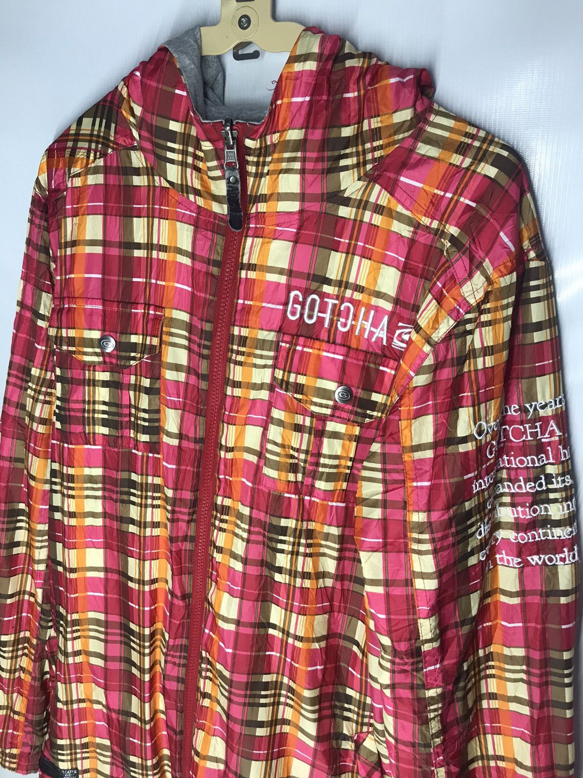 Gotcha Gotcha reversible hoodie light jacket Size US M / EU 48-50 / 2 - 8 Thumbnail