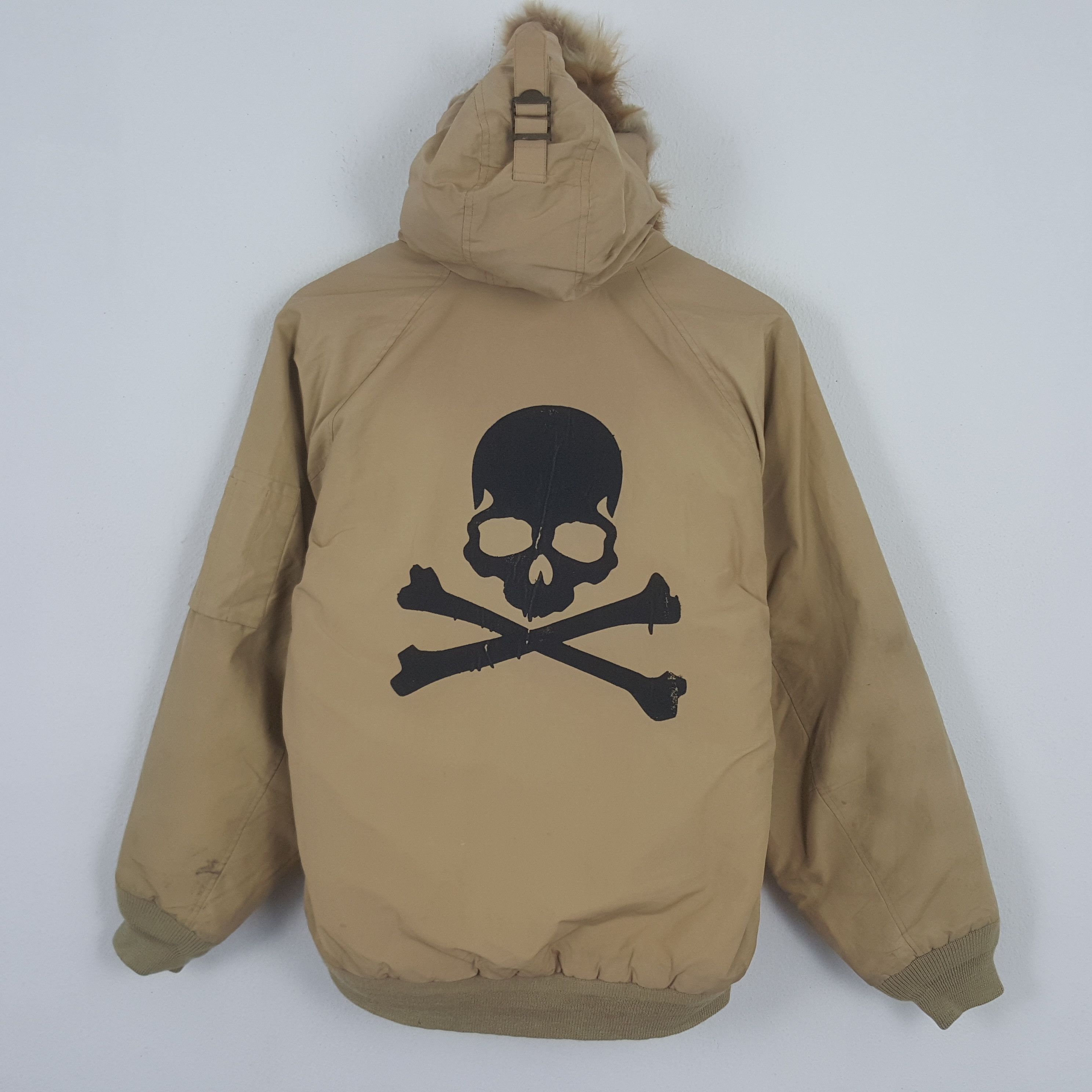 If Six Was Nine × Japanese Brand × Vintage Vintage Skulls Japanese Big Design Zipper Jacket Hoodies Size US L / EU 52-54 / 3 - 1 Thumbnail
