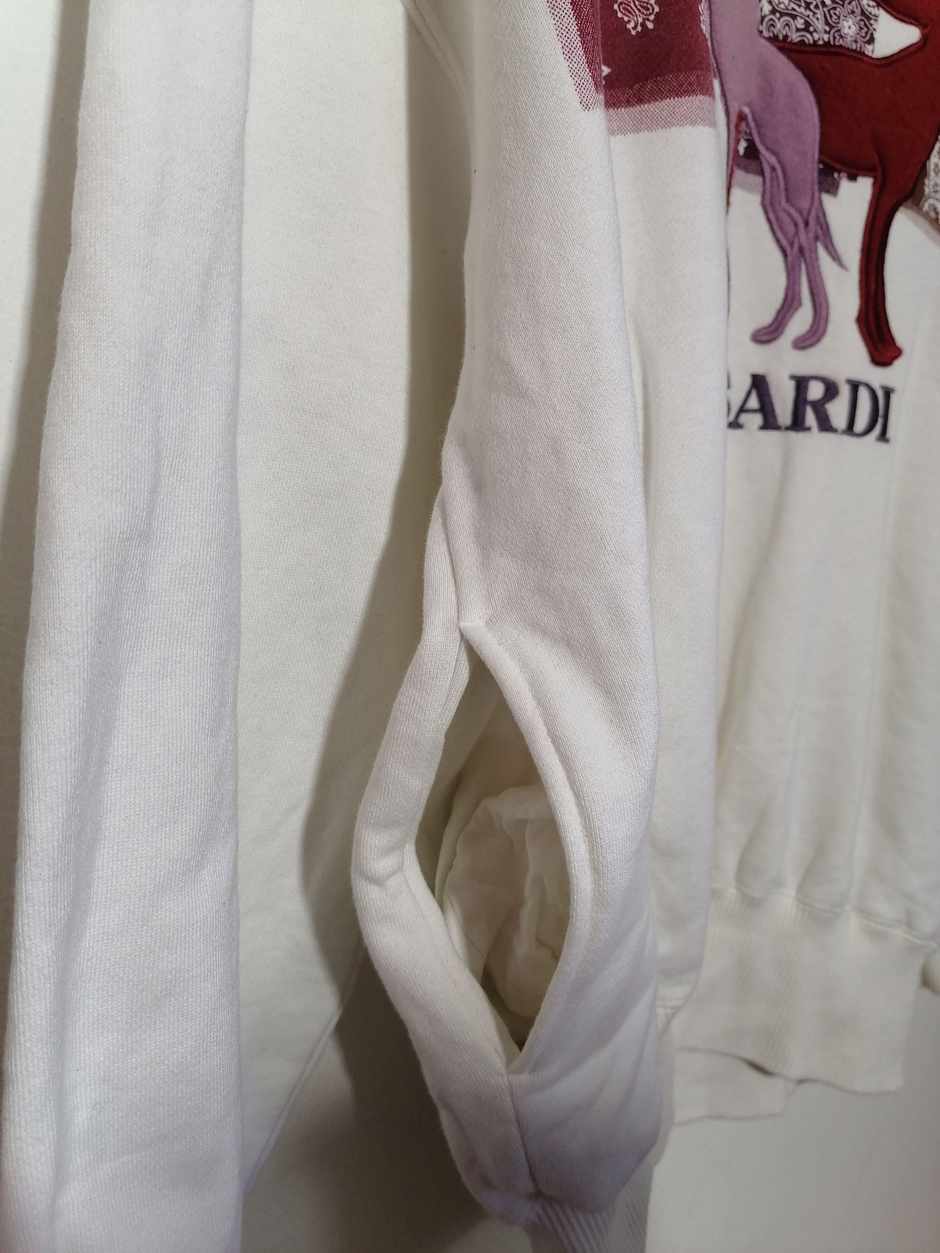 Trussardi × Vintage Trussardi Nice Design Sweatshirt Size US L / EU 52-54 / 3 - 3 Thumbnail