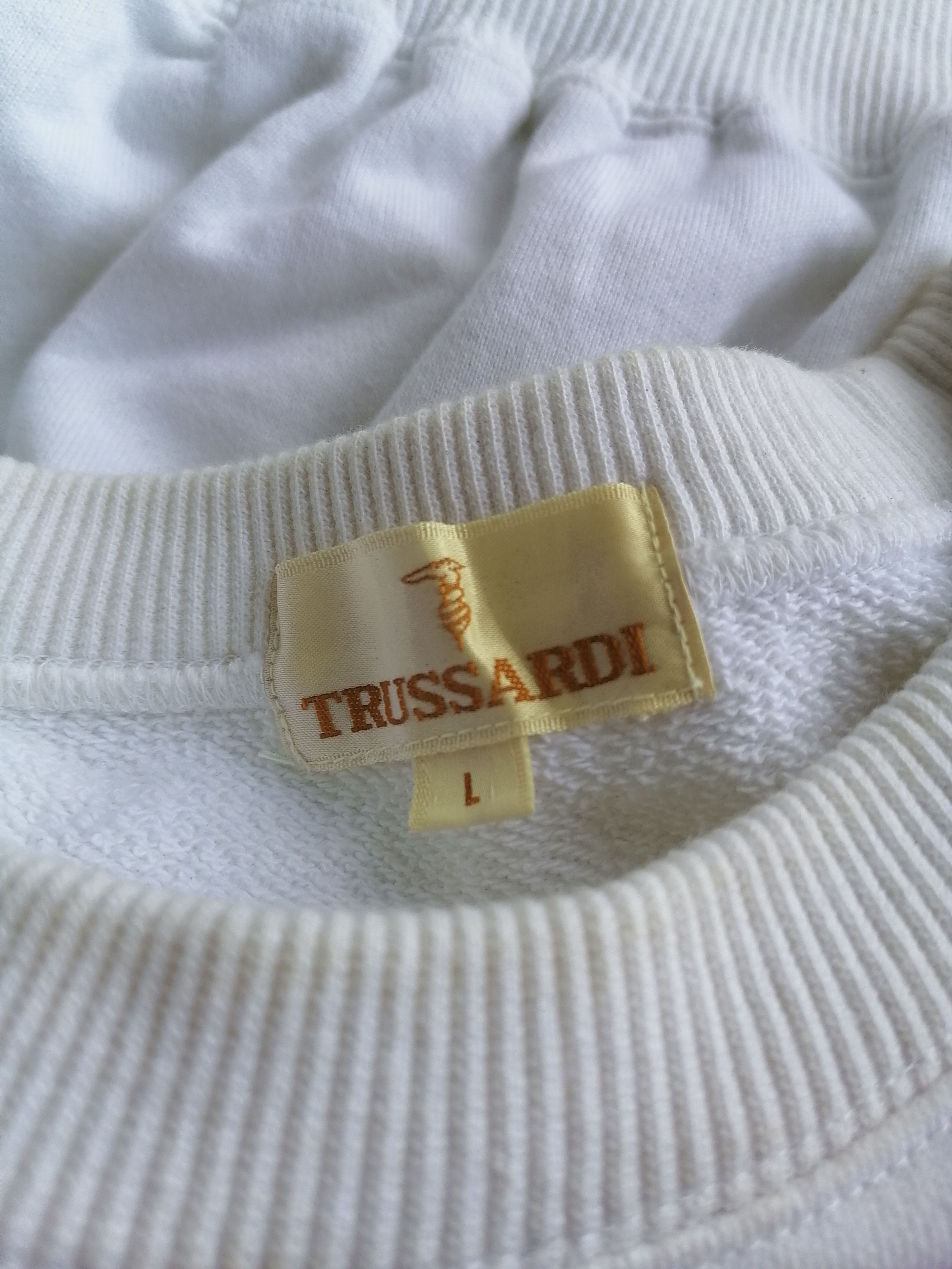 Trussardi × Vintage Trussardi Nice Design Sweatshirt Size US L / EU 52-54 / 3 - 5 Thumbnail