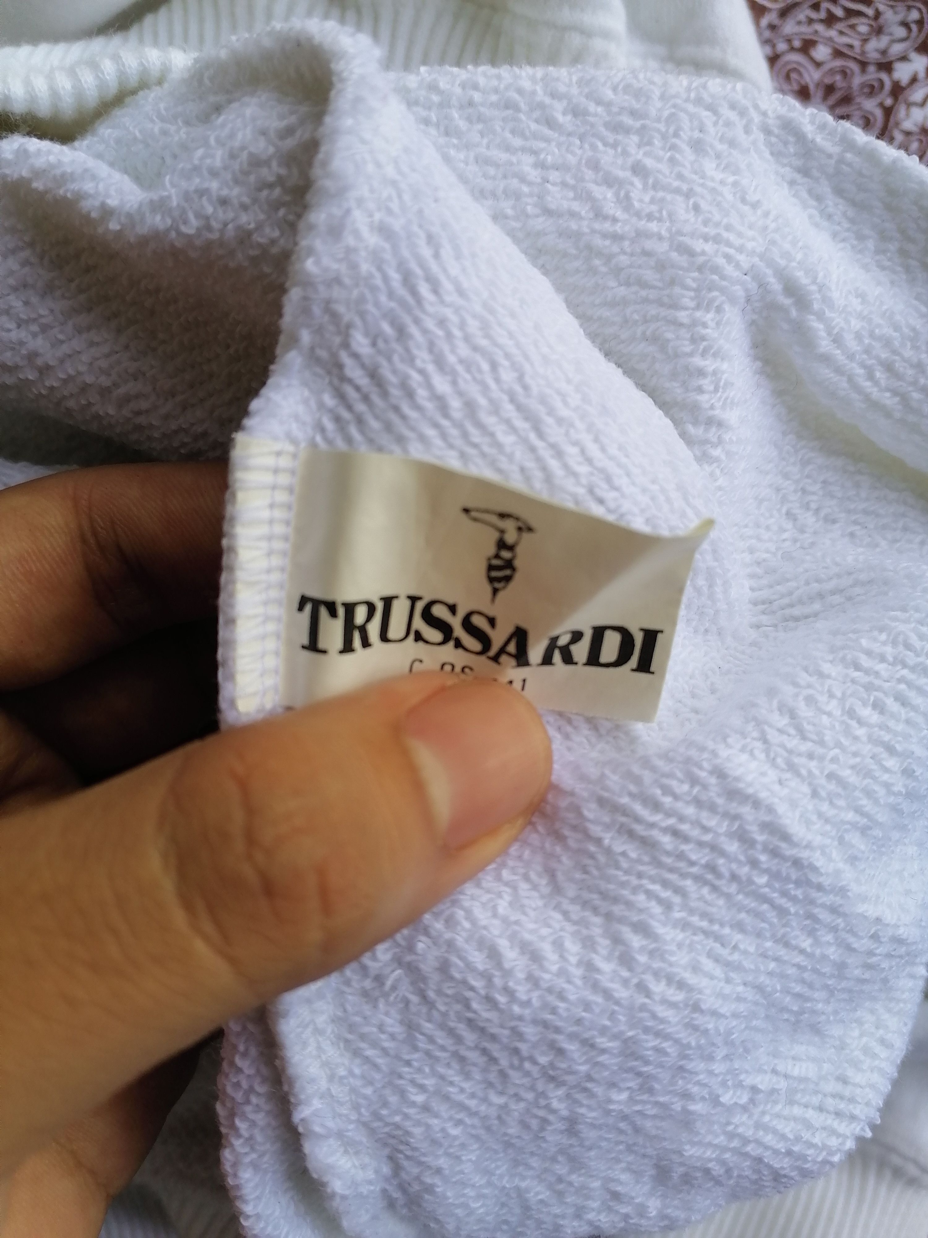 Trussardi × Vintage Trussardi Nice Design Sweatshirt Size US L / EU 52-54 / 3 - 6 Thumbnail