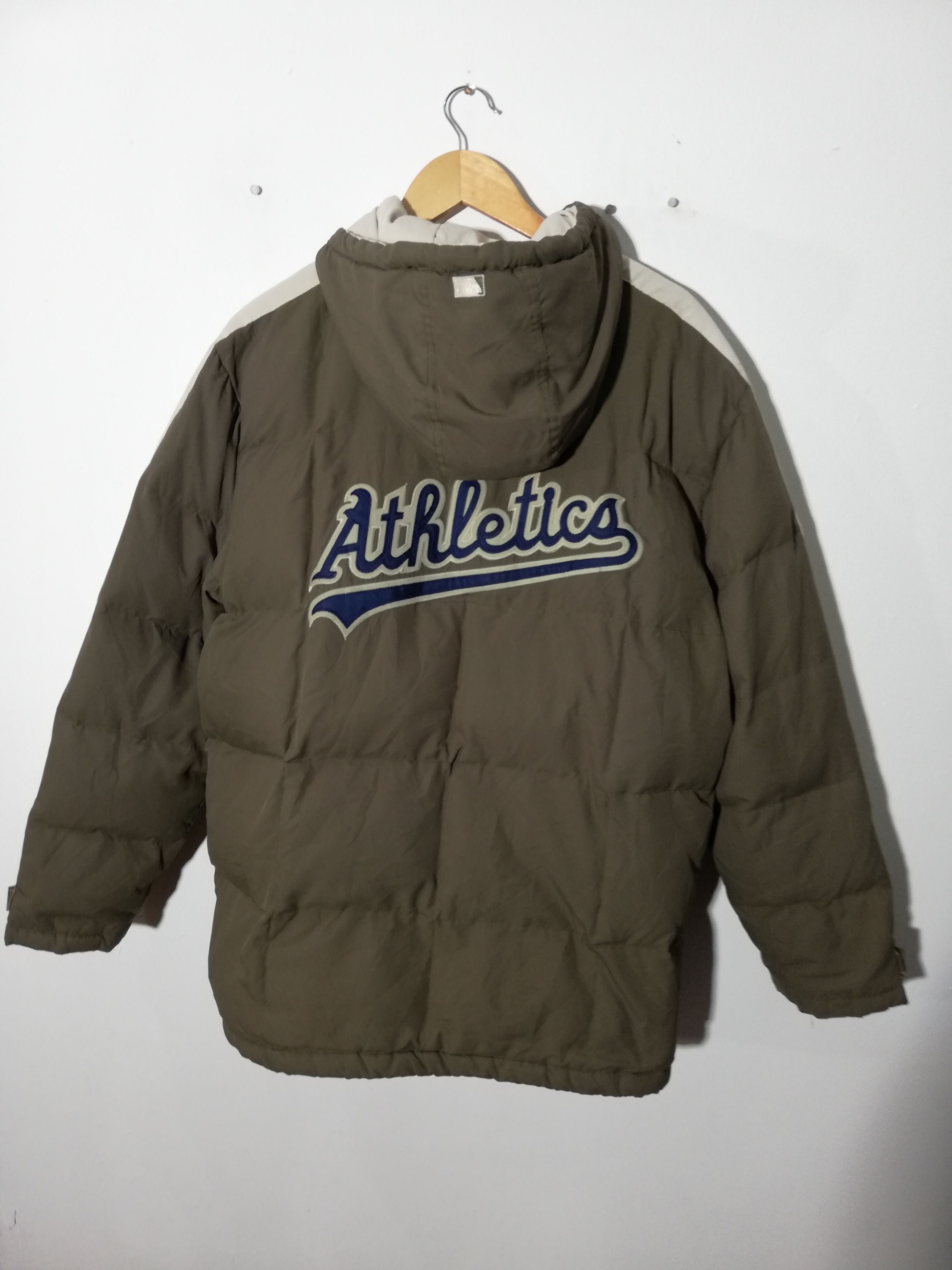 MLB Spell Out Athletics Windbreaker Size US XL / EU 56 / 4 - 2 Thumbnail