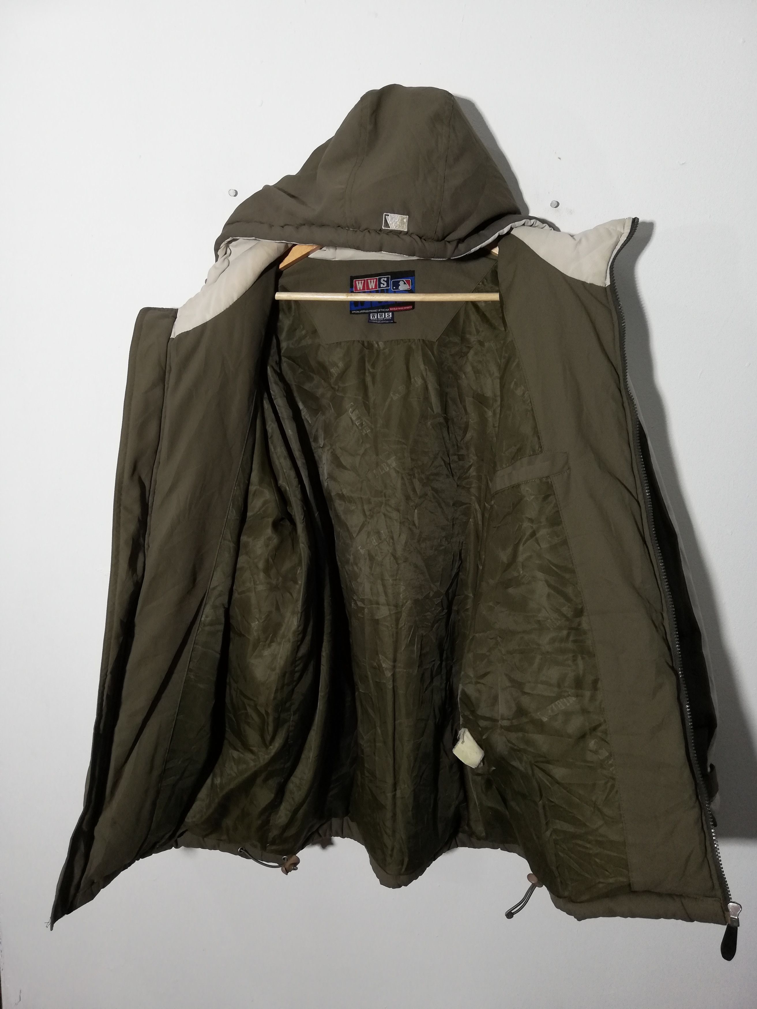 MLB Spell Out Athletics Windbreaker Size US XL / EU 56 / 4 - 7 Thumbnail