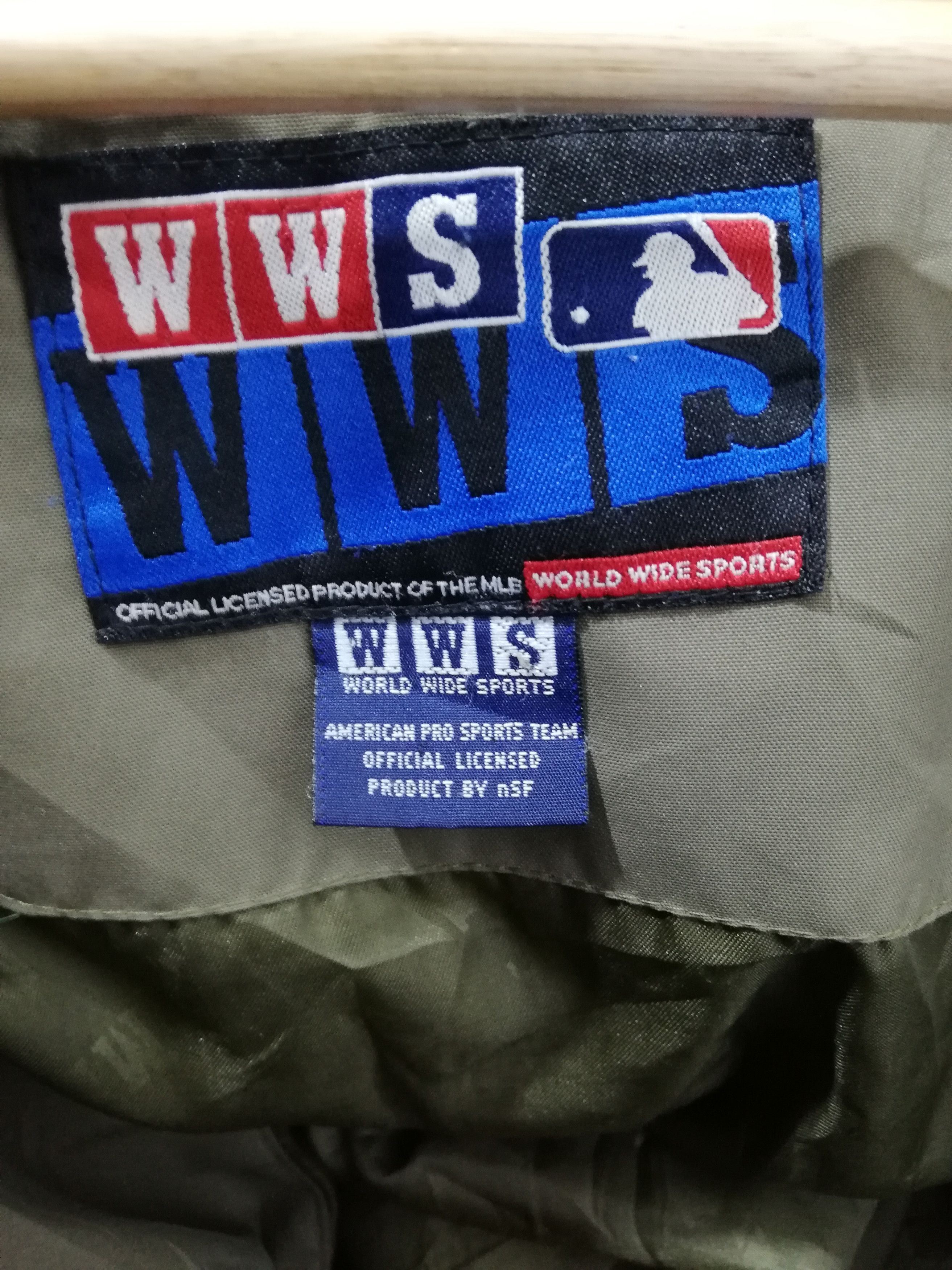 MLB Spell Out Athletics Windbreaker Size US XL / EU 56 / 4 - 6 Thumbnail