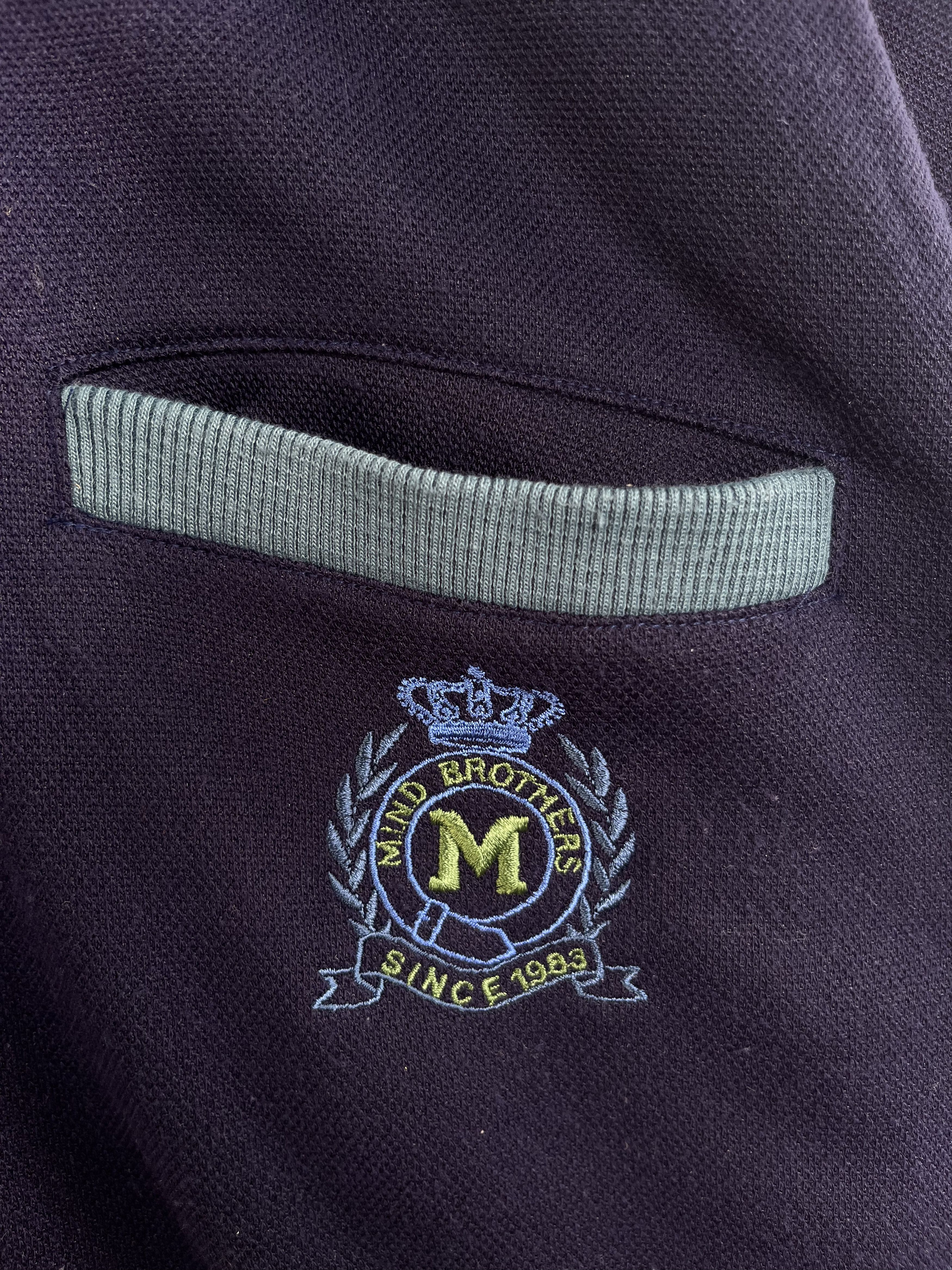 Japanese Brand Vintage Mild Brothers Half Button Sweatshirt Size US M / EU 48-50 / 2 - 3 Thumbnail