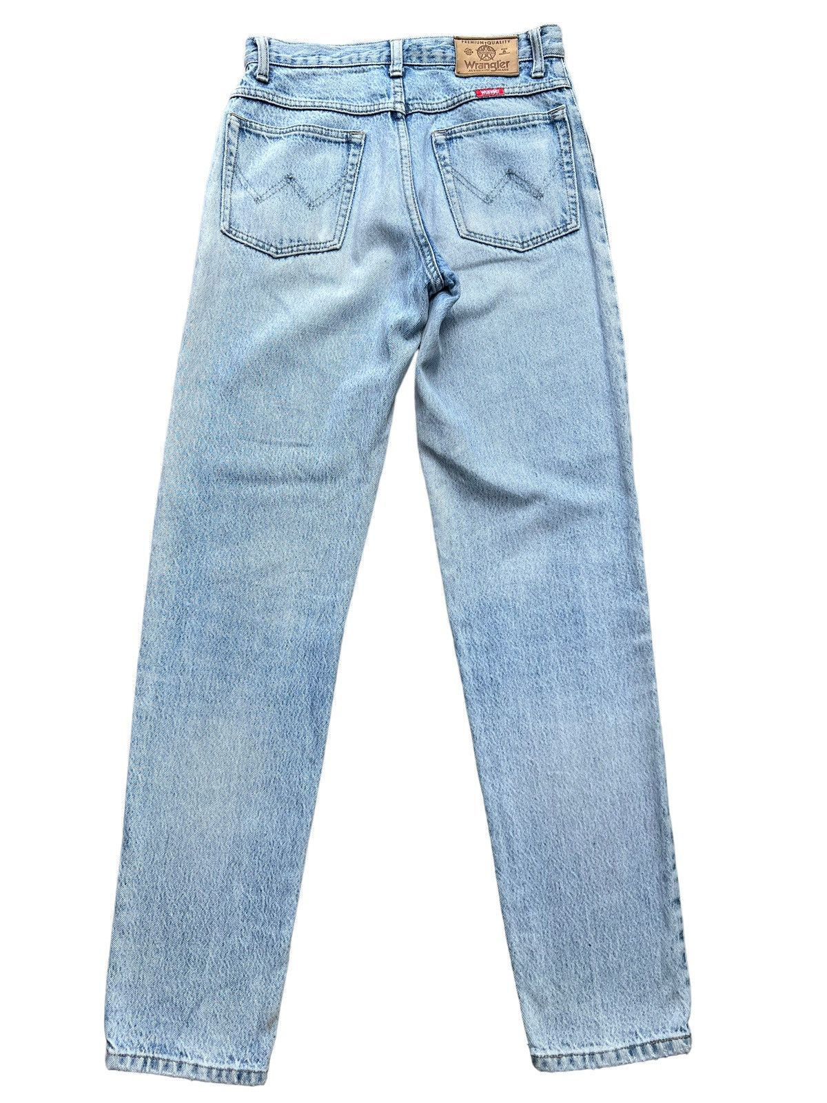 Wrangler Vintage Wrangler Jeans Wrangler Denim Wide Denim Jeans 28x32 Size US 27 - 2 Thumbnail
