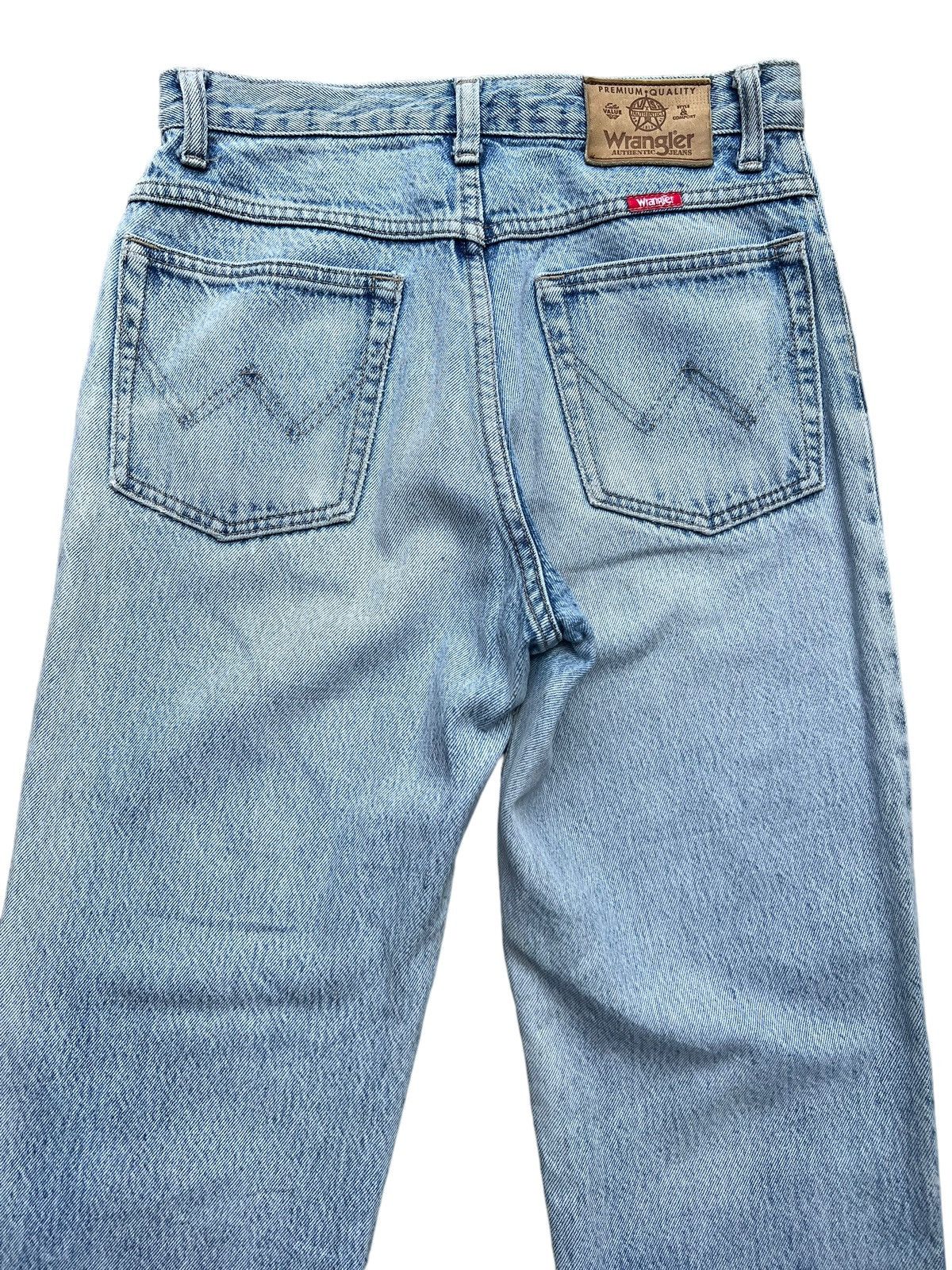 Wrangler Vintage Wrangler Jeans Wrangler Denim Wide Denim Jeans 28x32 Size US 27 - 8 Thumbnail